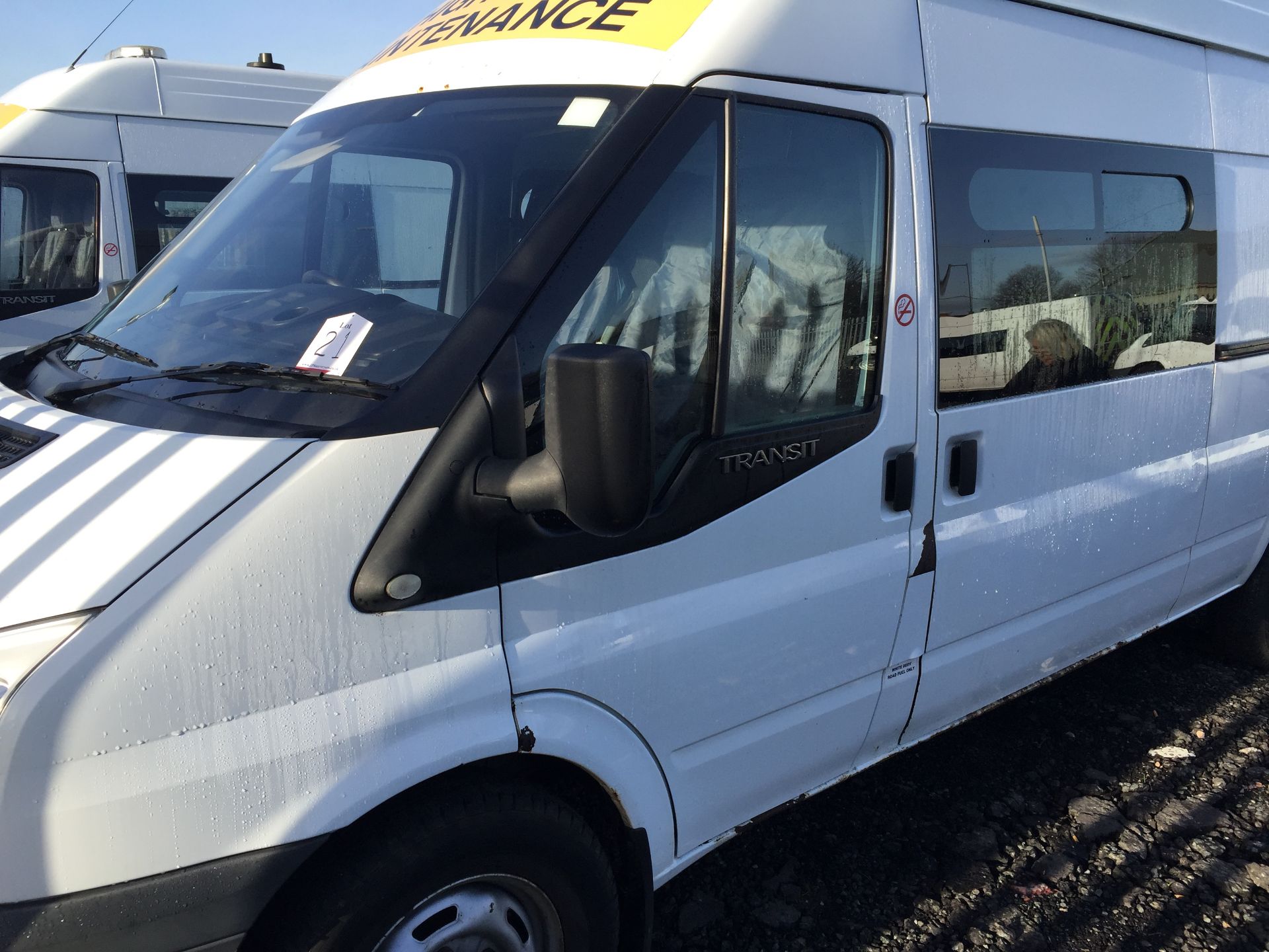 Ford Transit Welfare Van With Seating Area, Cooking Station and Toilet Ex-Commisioned Highway Mainte