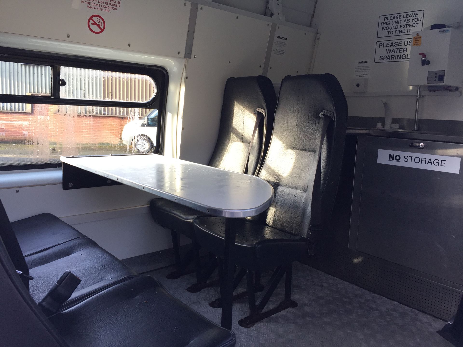 Ford Transit Welfare Van With Seating Area, Cooking Station and Toilet Ex-Commisioned Highway Mainte - Image 9 of 10