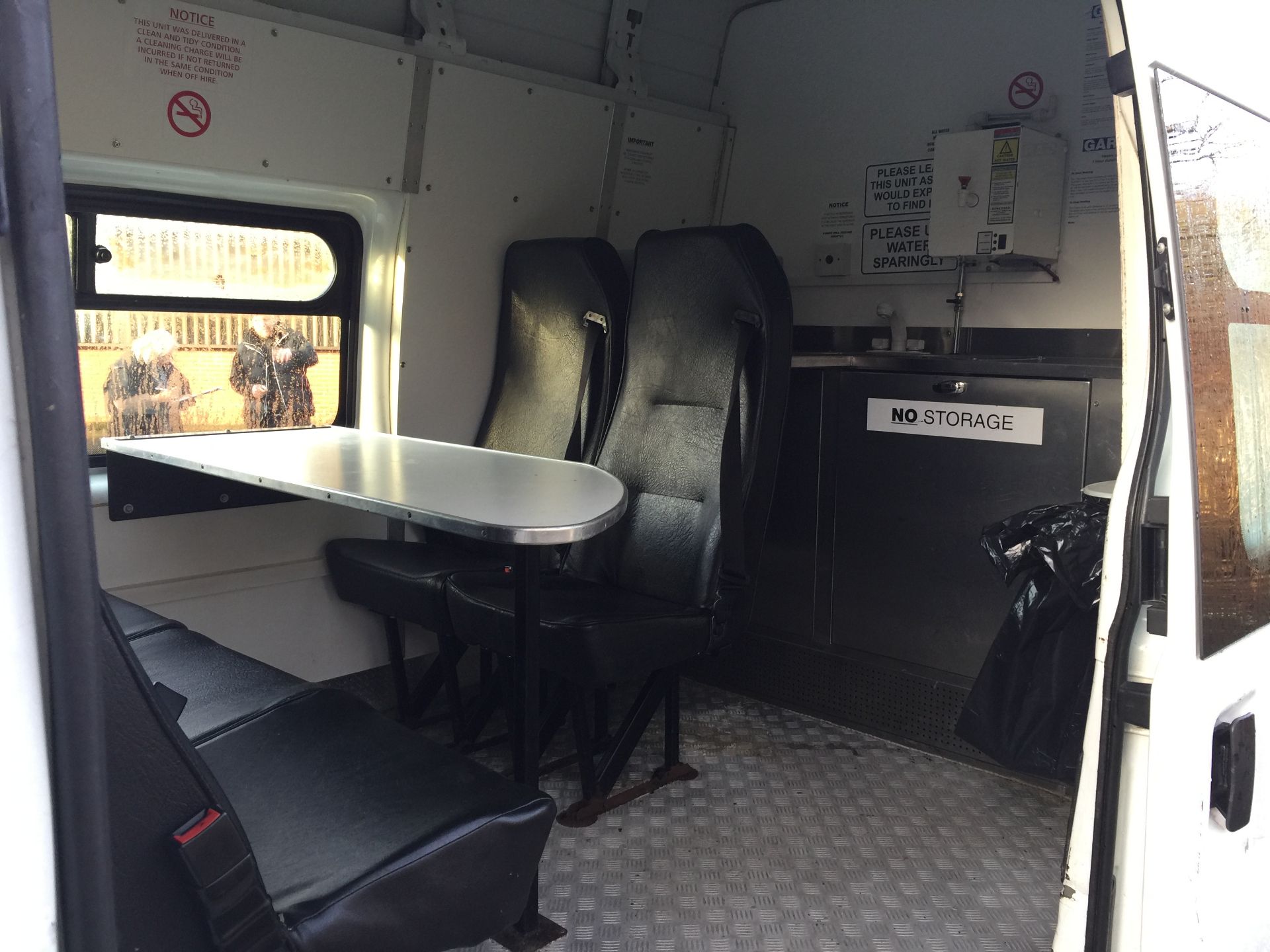 Ford Transit Welfare Van With Seating Area, Cooking Station and Toilet Ex-Commisioned Highway Mainte - Image 10 of 11