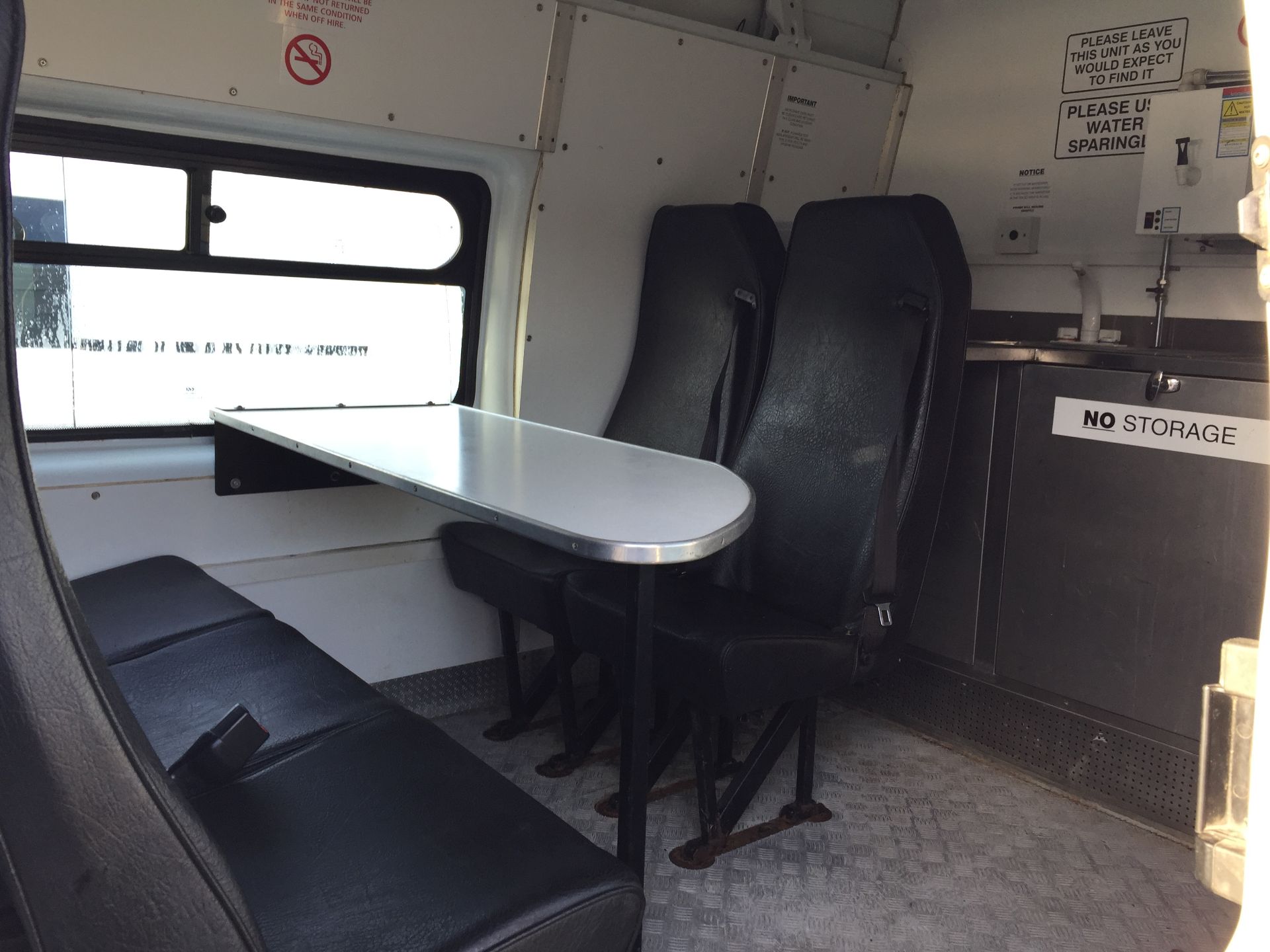 Ford Transit Welfare Van With Seating Area, Cooking Station and Toilet Ex-Commisioned Highway Mainte - Image 6 of 8