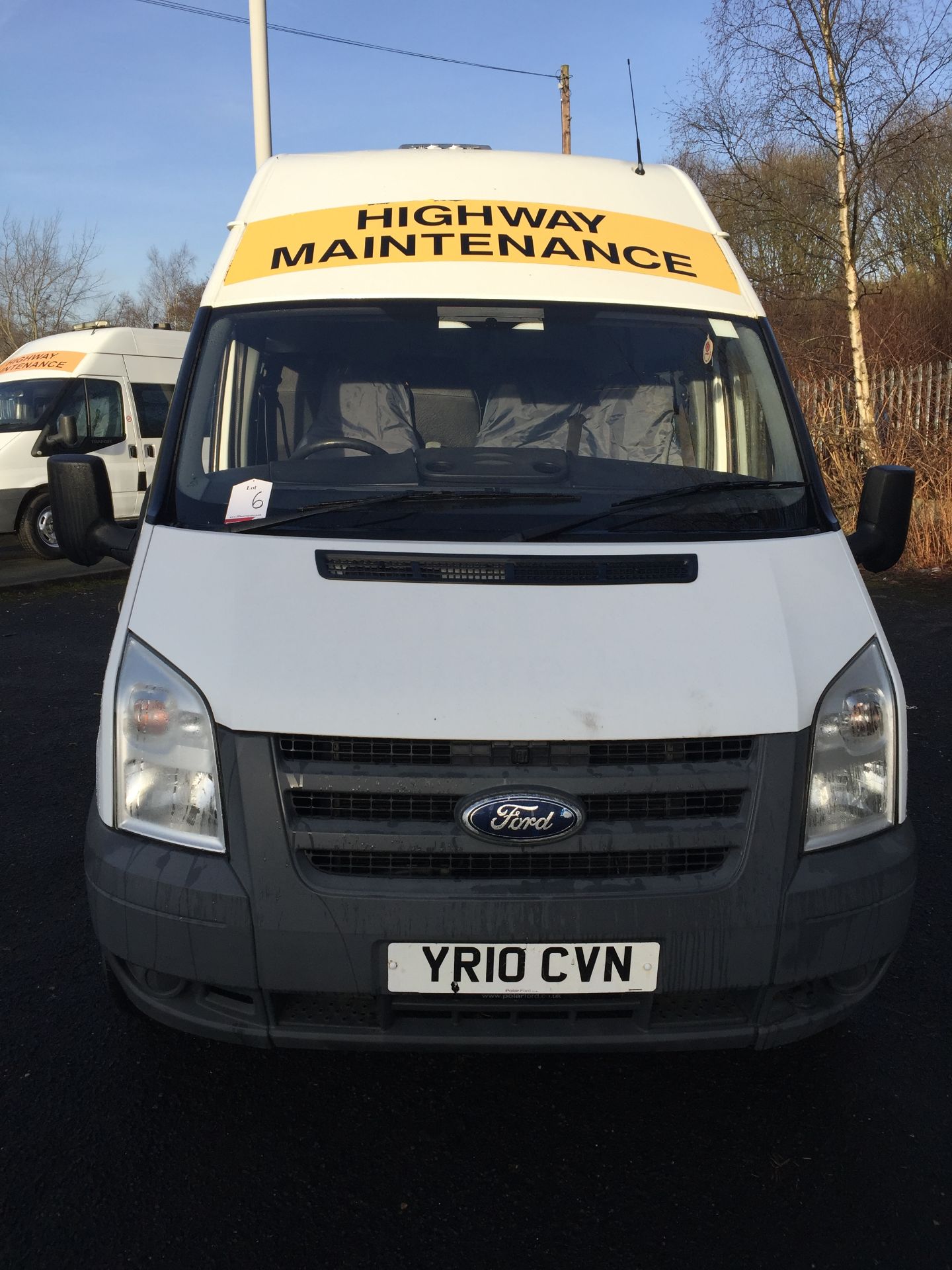 Ford Transit Welfare Van With Seating Area, Cooking Station and Toilet Ex-Commisioned Highway Mainte