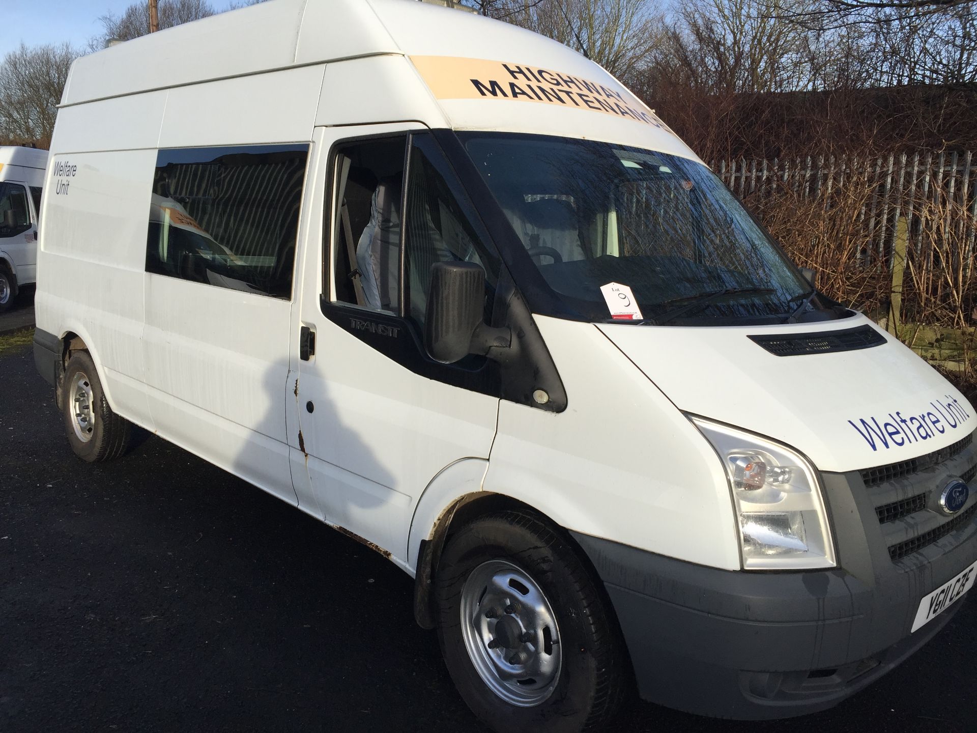 Ford Transit Welfare Van With Seating Area, Cooking Station and Toilet Ex-Commisioned Highway Mainte - Image 2 of 10