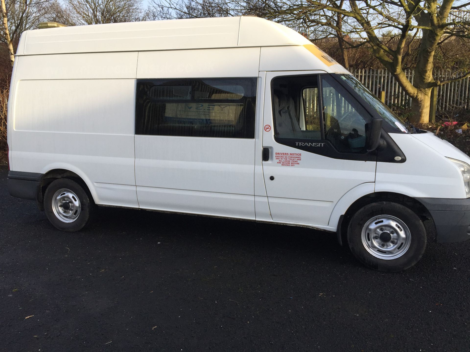 Ford Transit Welfare Van With Seating Area, Cooking Station and Toilet Ex-Commisioned Highway Mainte - Image 3 of 11