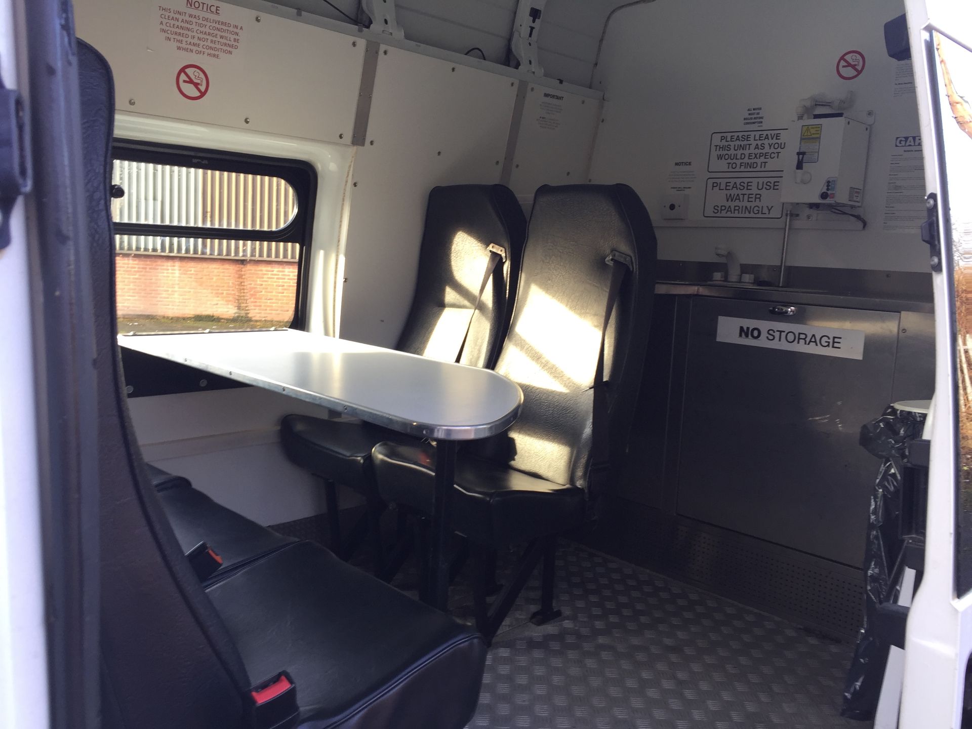 Ford Transit Welfare Van With Seating Area, Cooking Station and Toilet Ex-Commisioned Highway Mainte - Image 9 of 10