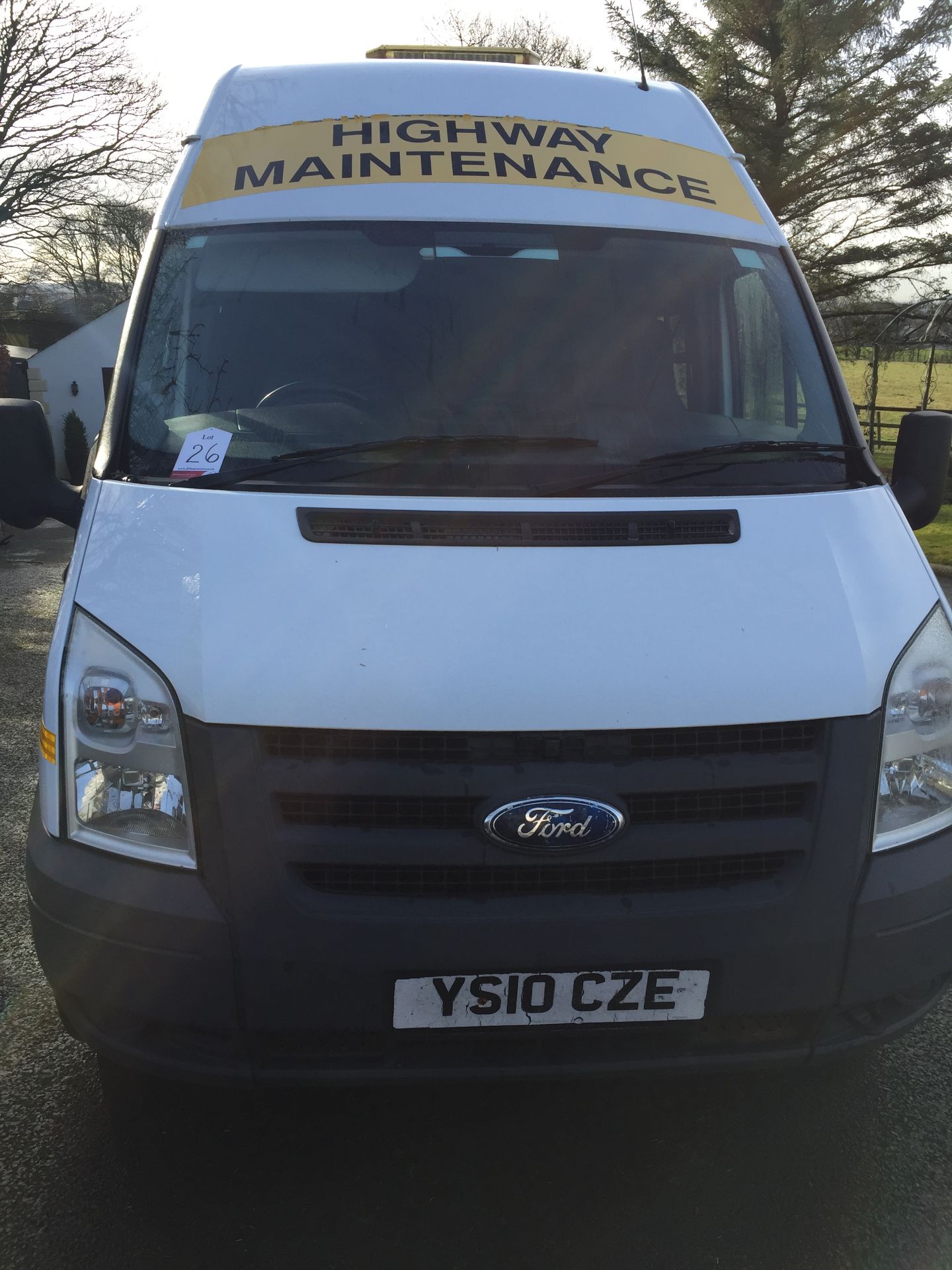 Ford Transit Welfare Van With Seating Area, Cooking Station and Toilet Ex-Commisioned Highway Mainte