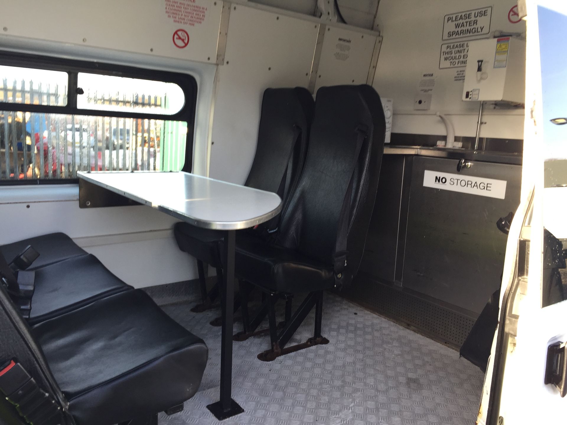 Ford Transit Welfare Van With Seating Area, Cooking Station and Toilet Ex-Commisioned Highway Mainte - Image 8 of 9