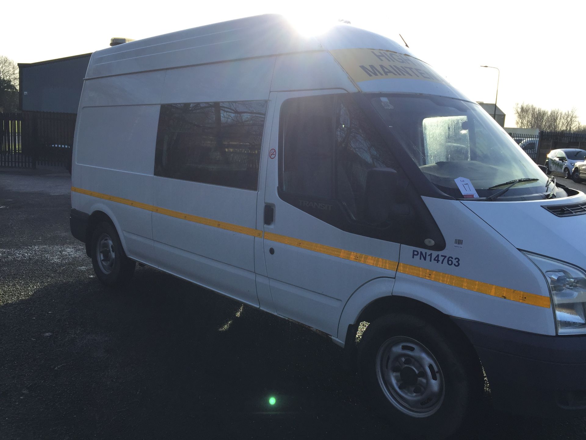 Ford Transit Welfare Van With Seating Area, Cooking Station and Toilet Ex-Commisioned Highway Mainte - Image 2 of 10