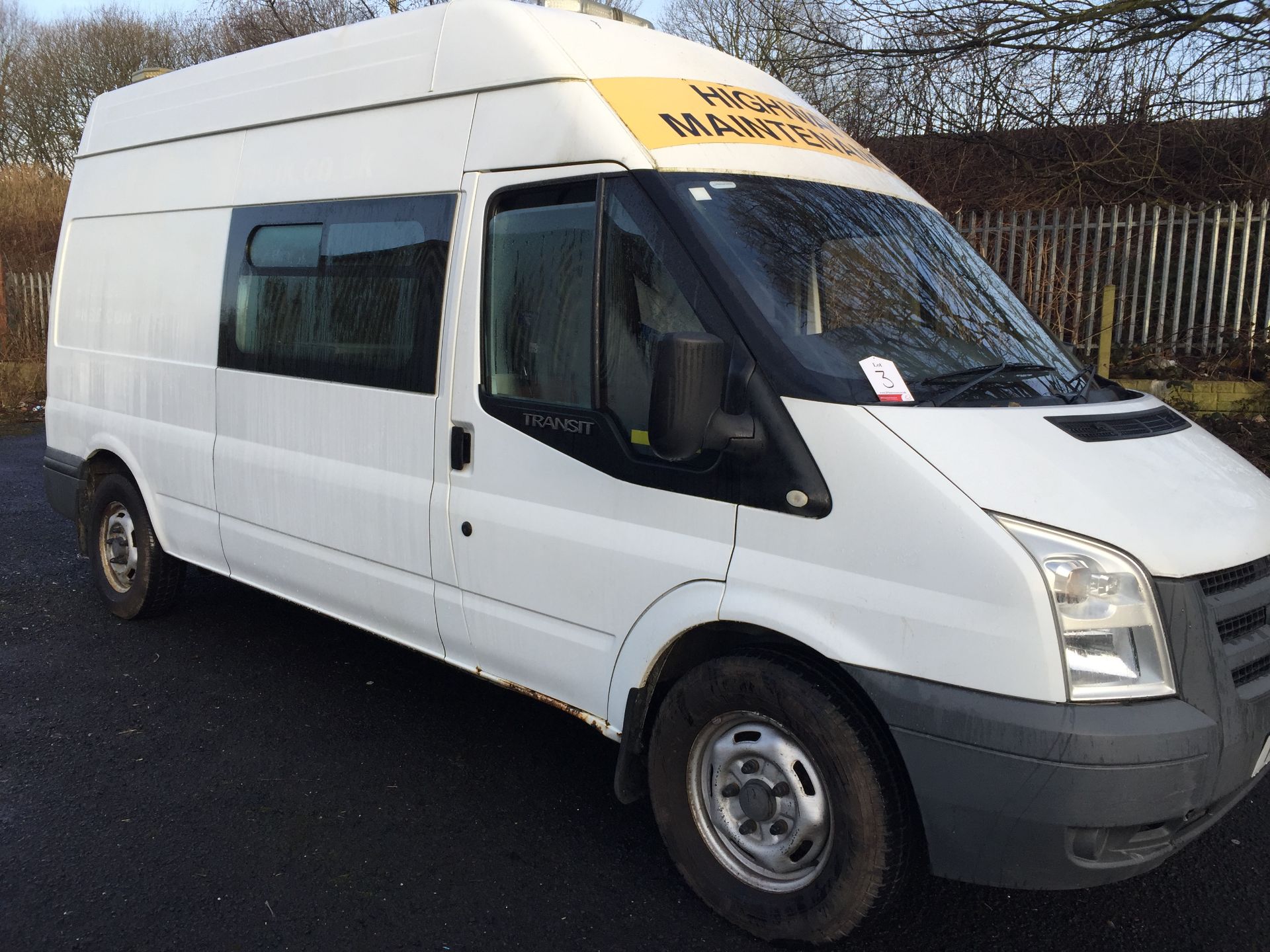 Ford Transit Welfare Van With Seating Area, Cooking Station and Toilet Ex-Commisioned Highway Mainte - Image 2 of 11