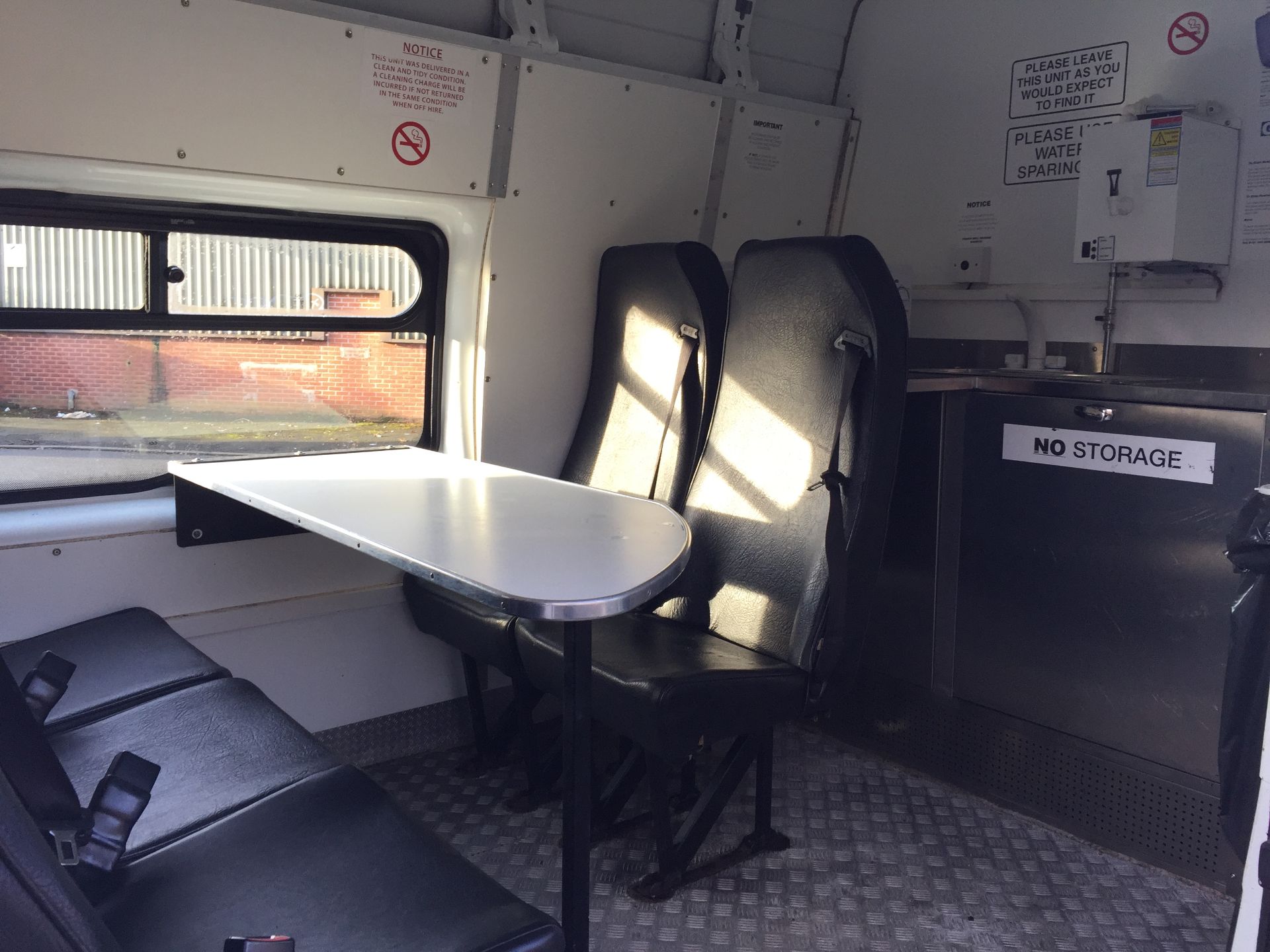 Ford Transit Welfare Van With Seating Area, Cooking Station and Toilet Ex-Commisioned Highway Mainte - Image 9 of 10