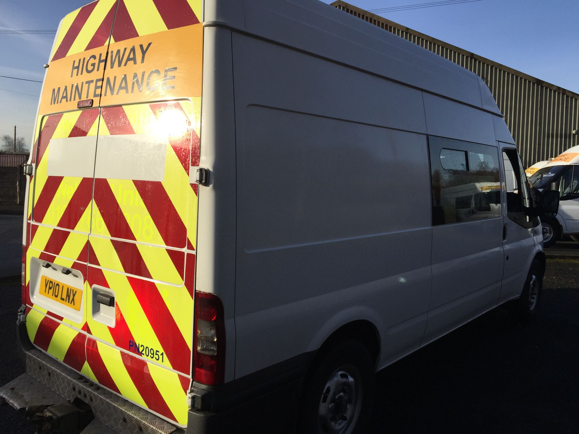 Ford Transit Welfare Van With Seating Area, Cooking Station and Toilet Ex-Commisioned Highway Mainte - Image 4 of 10