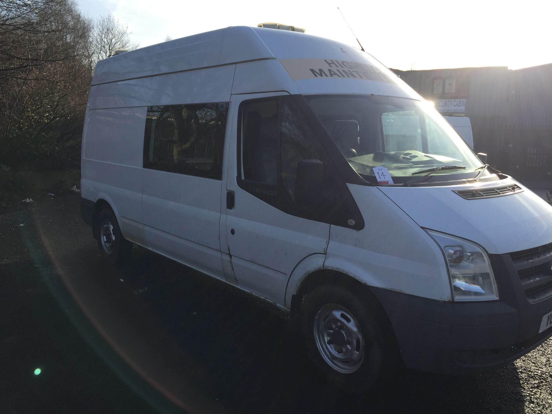 Ford Transit Welfare Van With Seating Area, Cooking Station and Toilet Ex-Commisioned Highway Mainte - Image 2 of 10