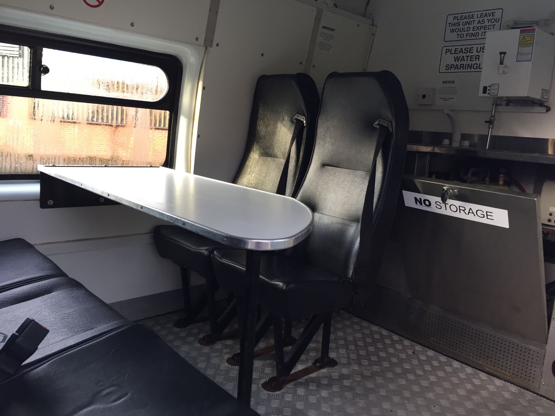 Ford Transit Welfare Van With Seating Area, Cooking Station and Toilet Ex-Commisioned Highway Mainte - Image 8 of 11