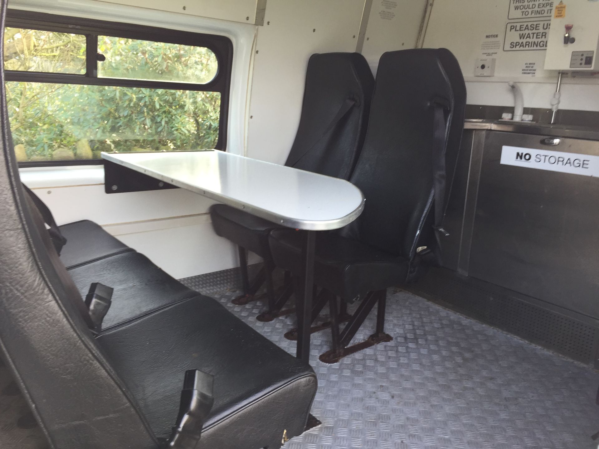 Ford Transit Welfare Van With Seating Area, Cooking Station and Toilet Ex-Commisioned Highway Mainte - Image 9 of 10