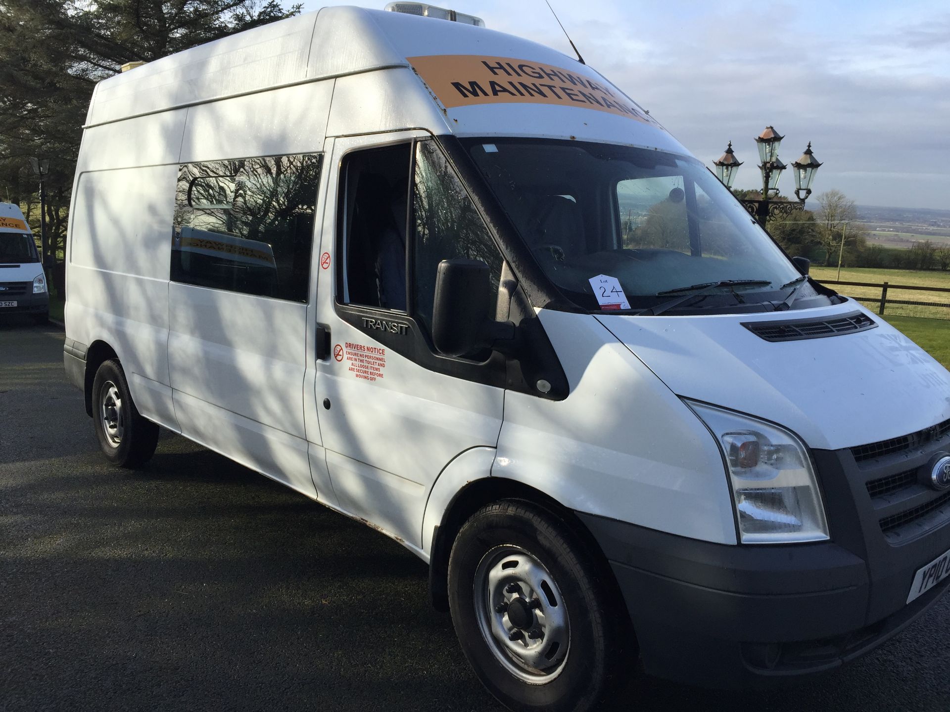 Ford Transit Welfare Van With Seating Area, Cooking Station and Toilet Ex-Commisioned Highway Mainte - Image 2 of 10