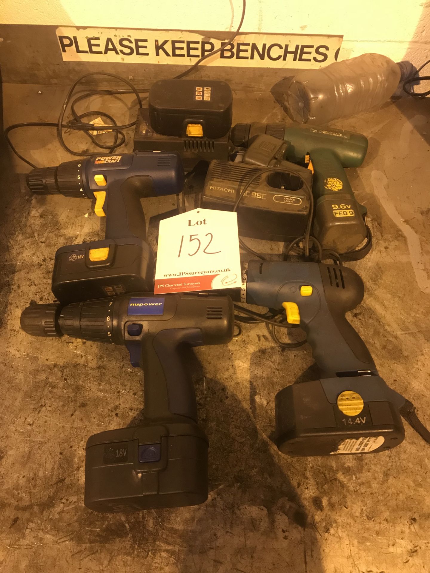 4 x Various Powercraft/Workzone/Nupower/Hitachi Drills