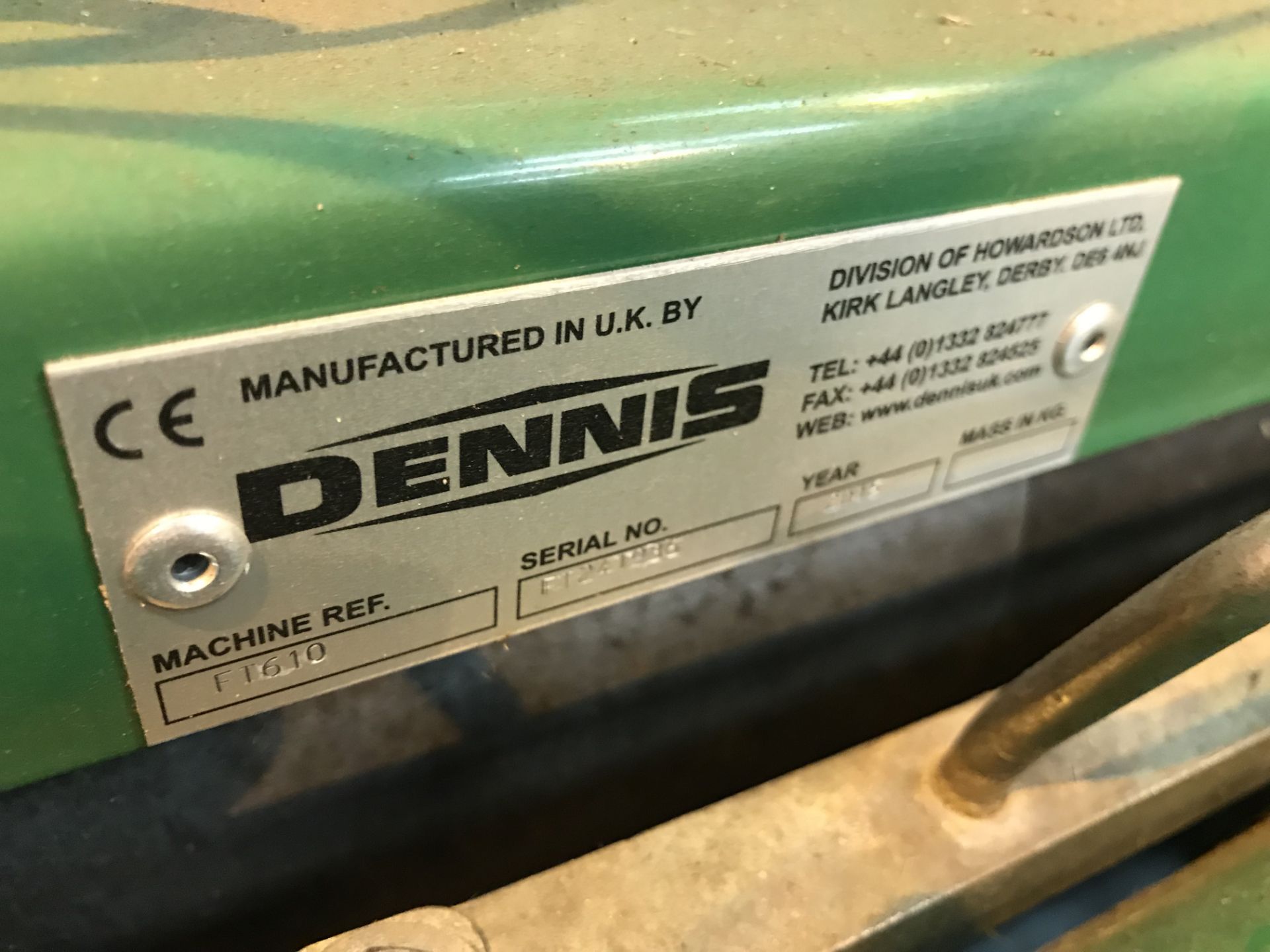 Dennis FT 610 Cylinder Mower w/ Cassette & Grass Box | 2015 - Image 7 of 7