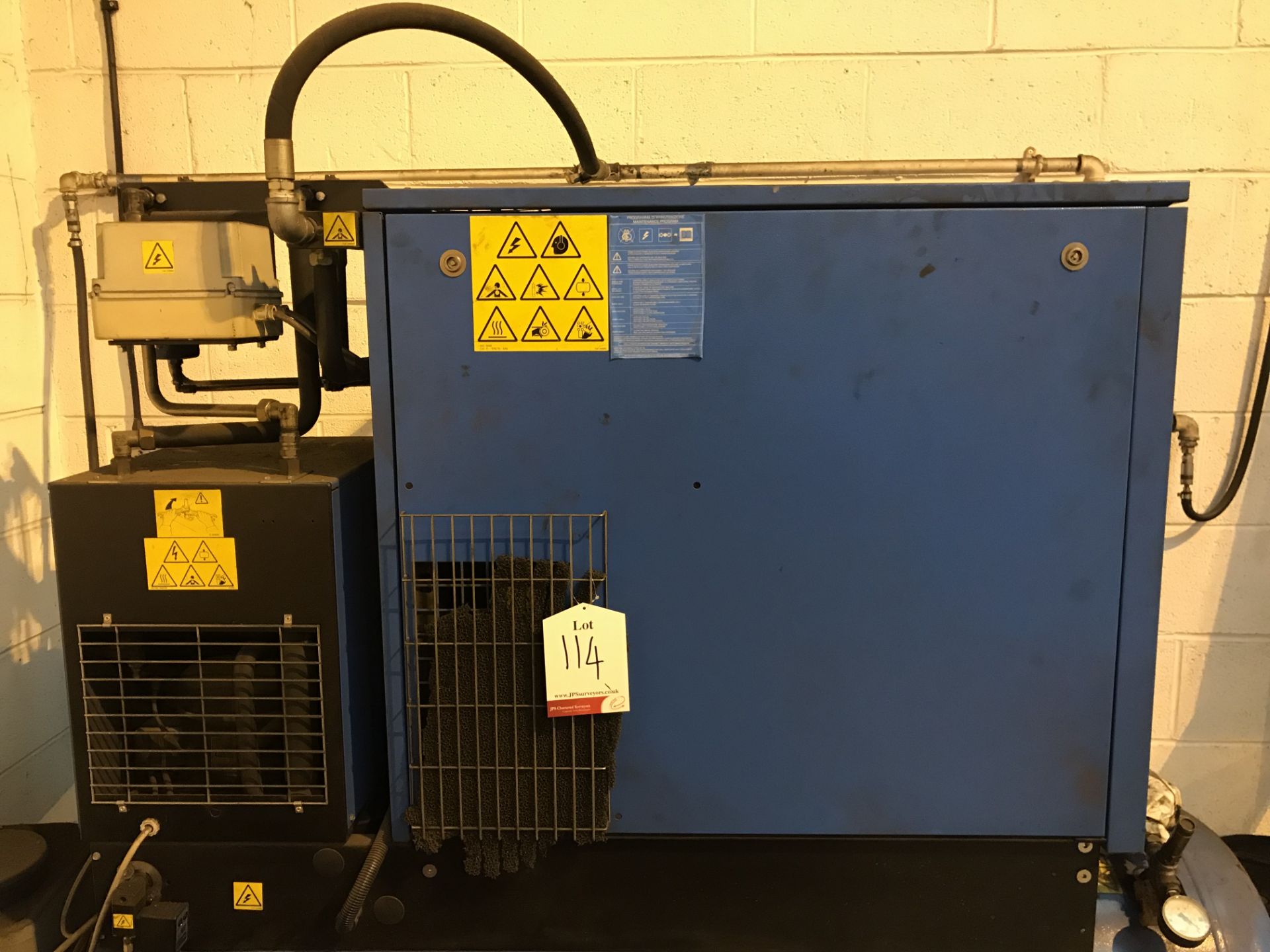 Mark 7.5kw Air Compressor w/ Eco 2000 Separator - Image 2 of 5