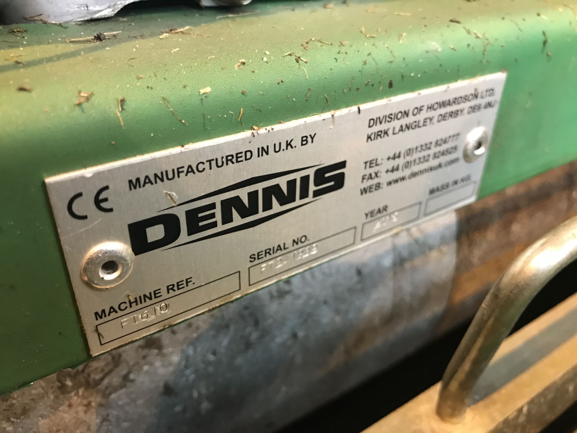 Dennis FT 610 Cylinder Mower w/ Cassette & Grass Box | 2015 - Image 7 of 7