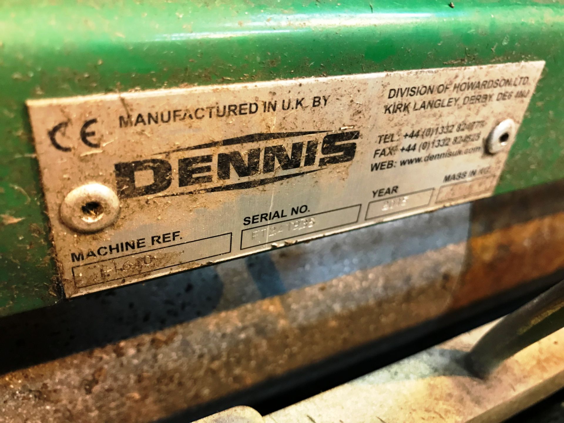 Dennis FT 610 Cylinder Mower w/ Cassette & Grass Box | 2015 - Image 7 of 7