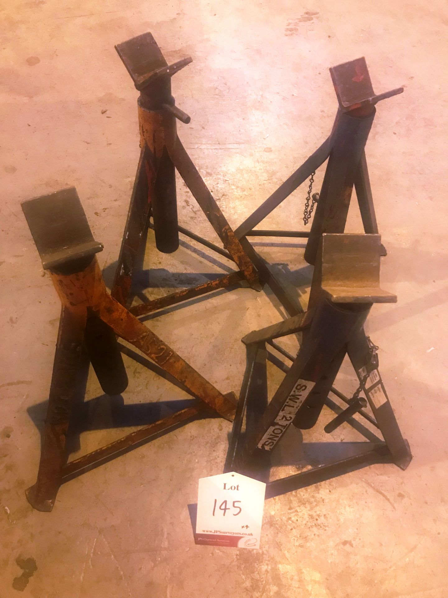 Set of 4 x 2T Axle Stands