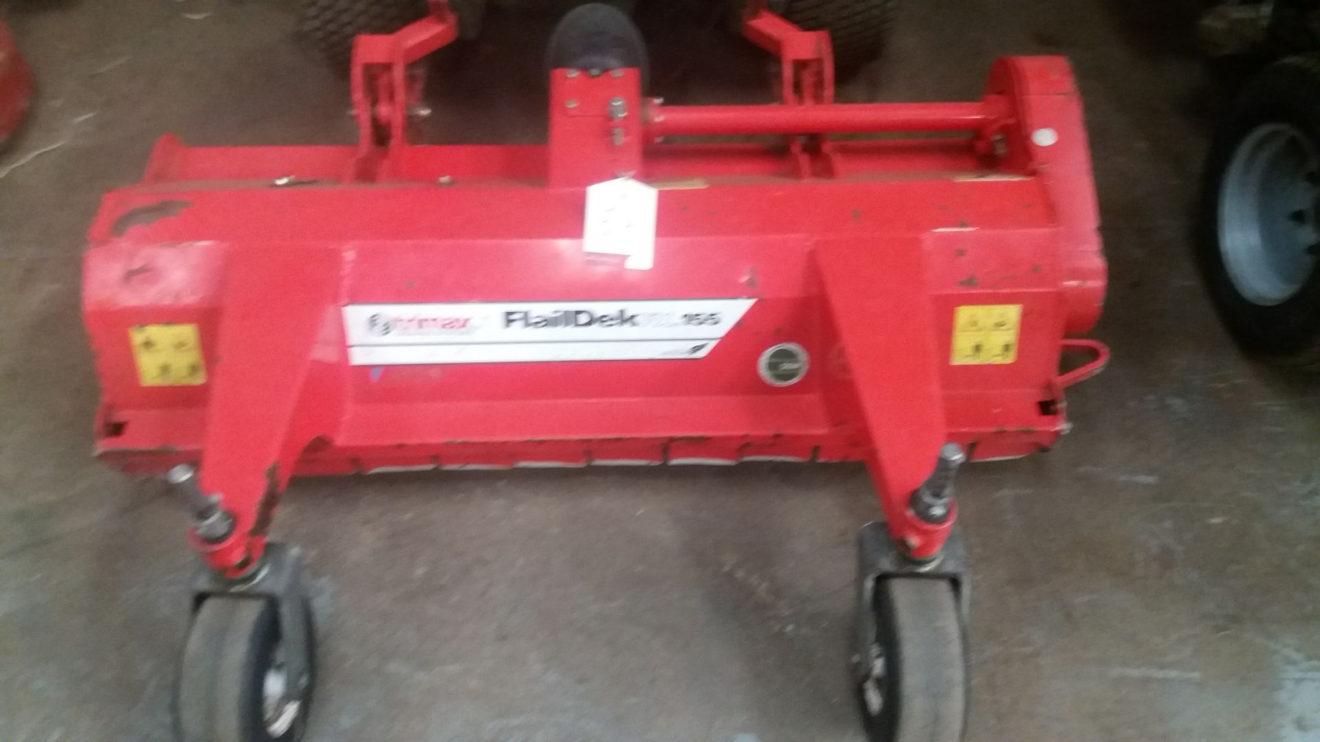 Trimax Flaildek FX 155 rotary mowing attachment YOM 2016