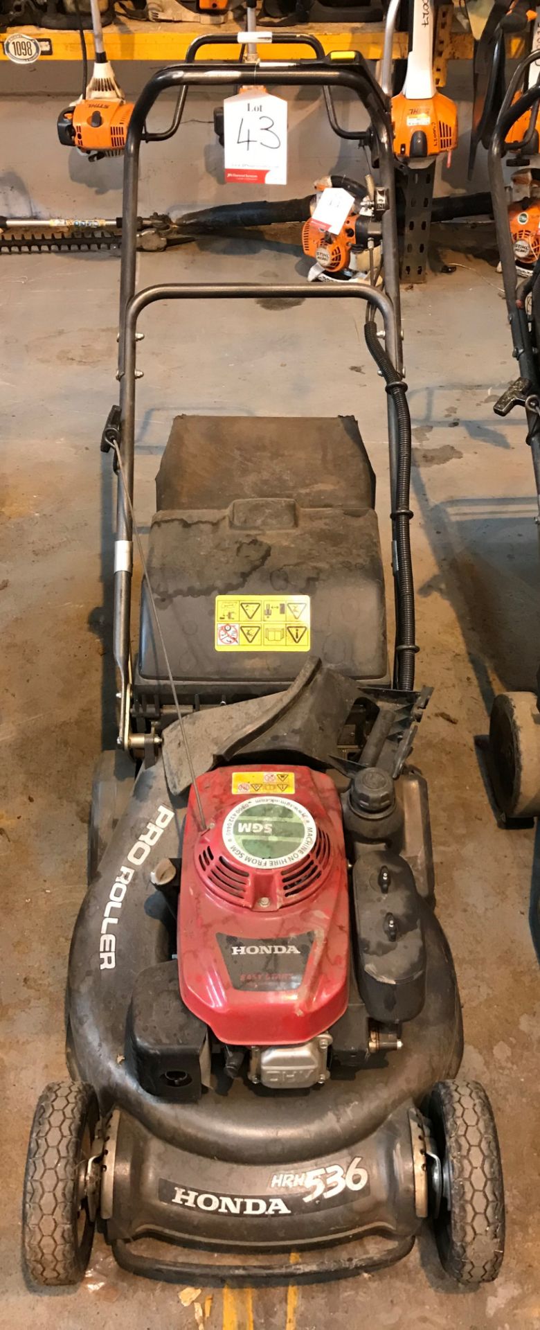 Honda HRH 536 K4 QXEH Petrol Mower | 2015