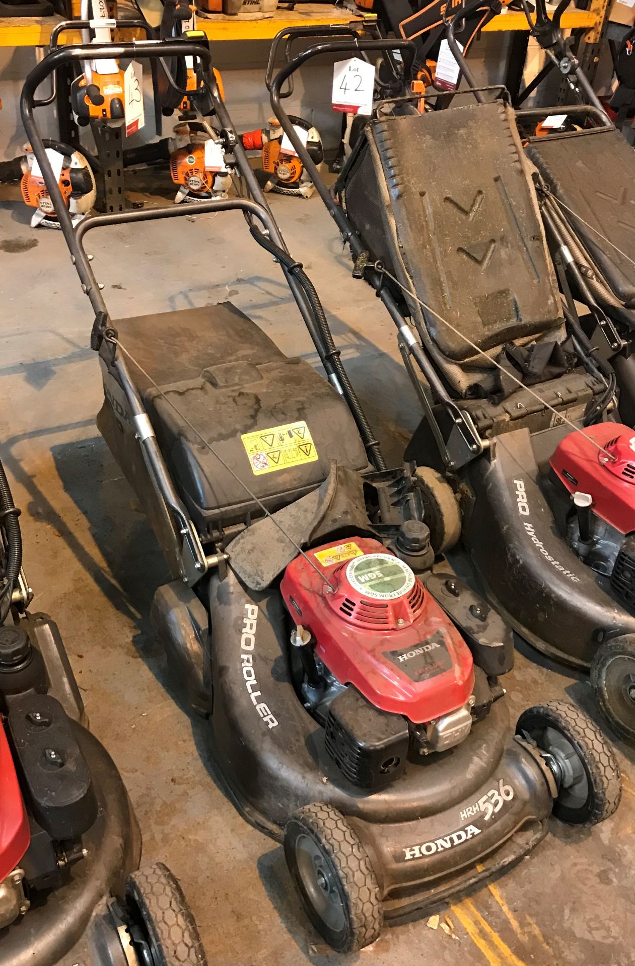 Honda HRH 536 K4 QXEH Petrol Mower | 2015 - Image 2 of 3