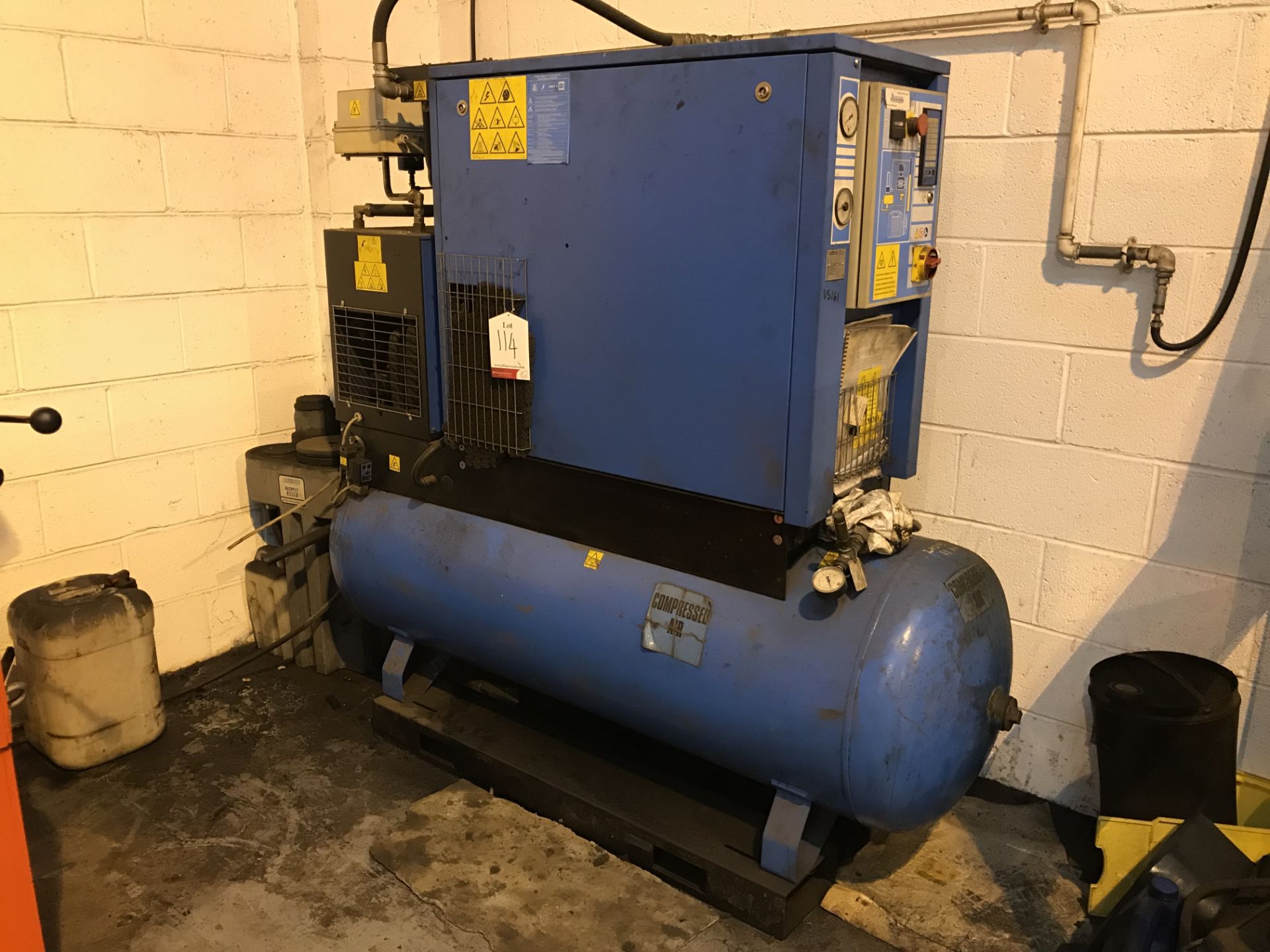 Mark 7.5kw Air Compressor w/ Eco 2000 Separator