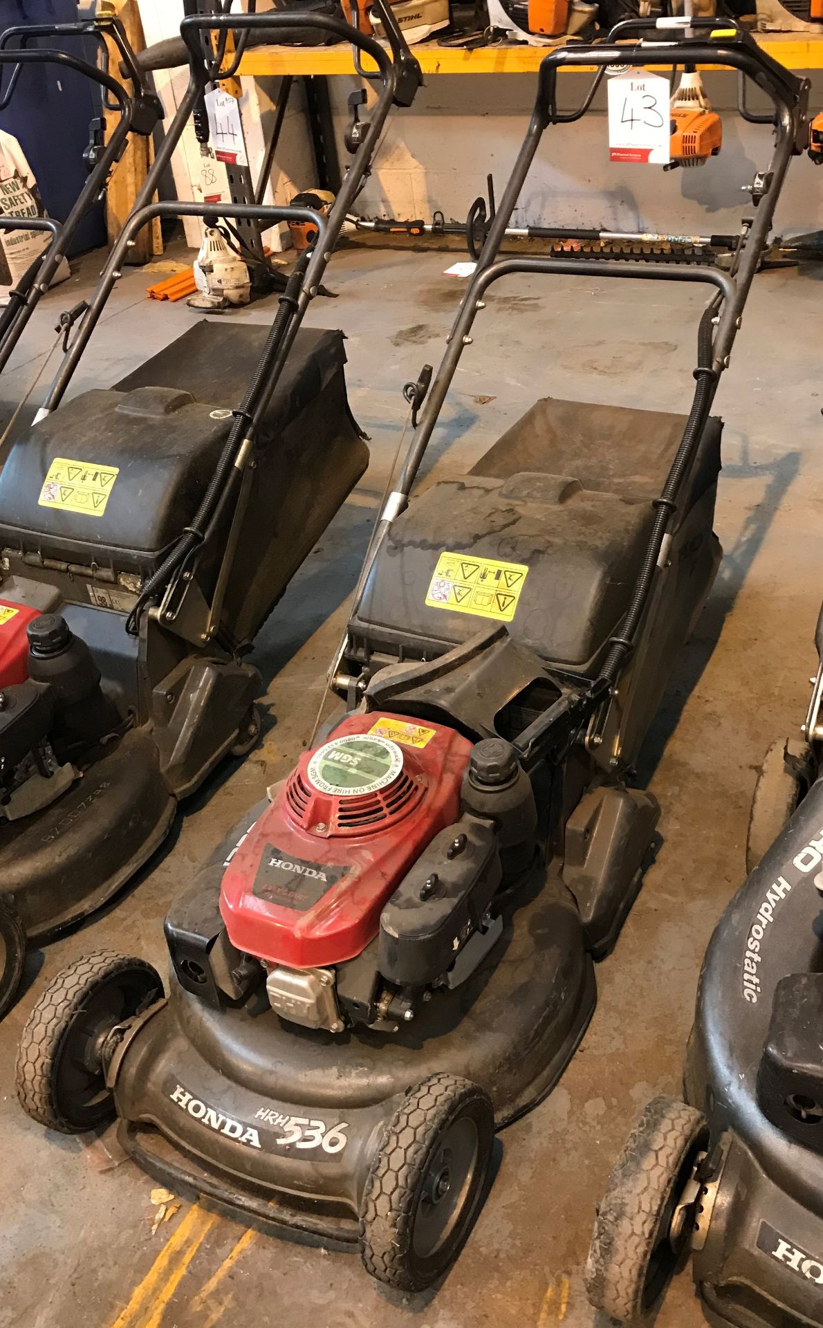 Honda HRH 536 K4 QXEH Petrol Mower | 2015 - Image 3 of 3