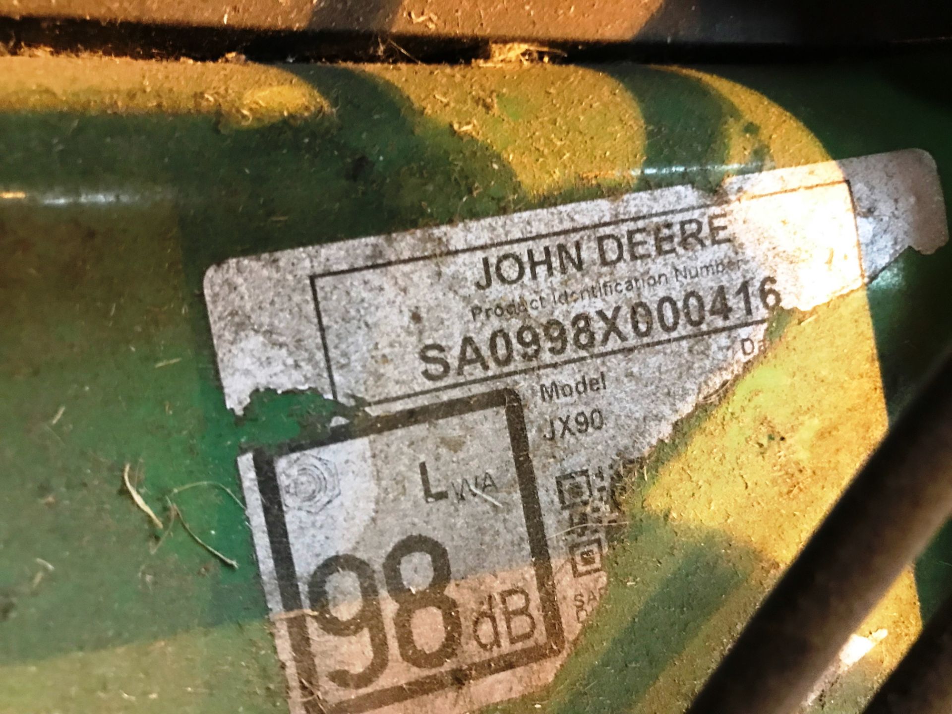 John Deere JX90 Petrol Mower - Image 4 of 5