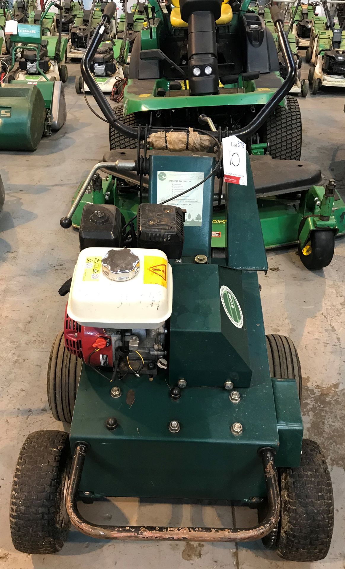 Groundsman Walk Behind Turf Aerator