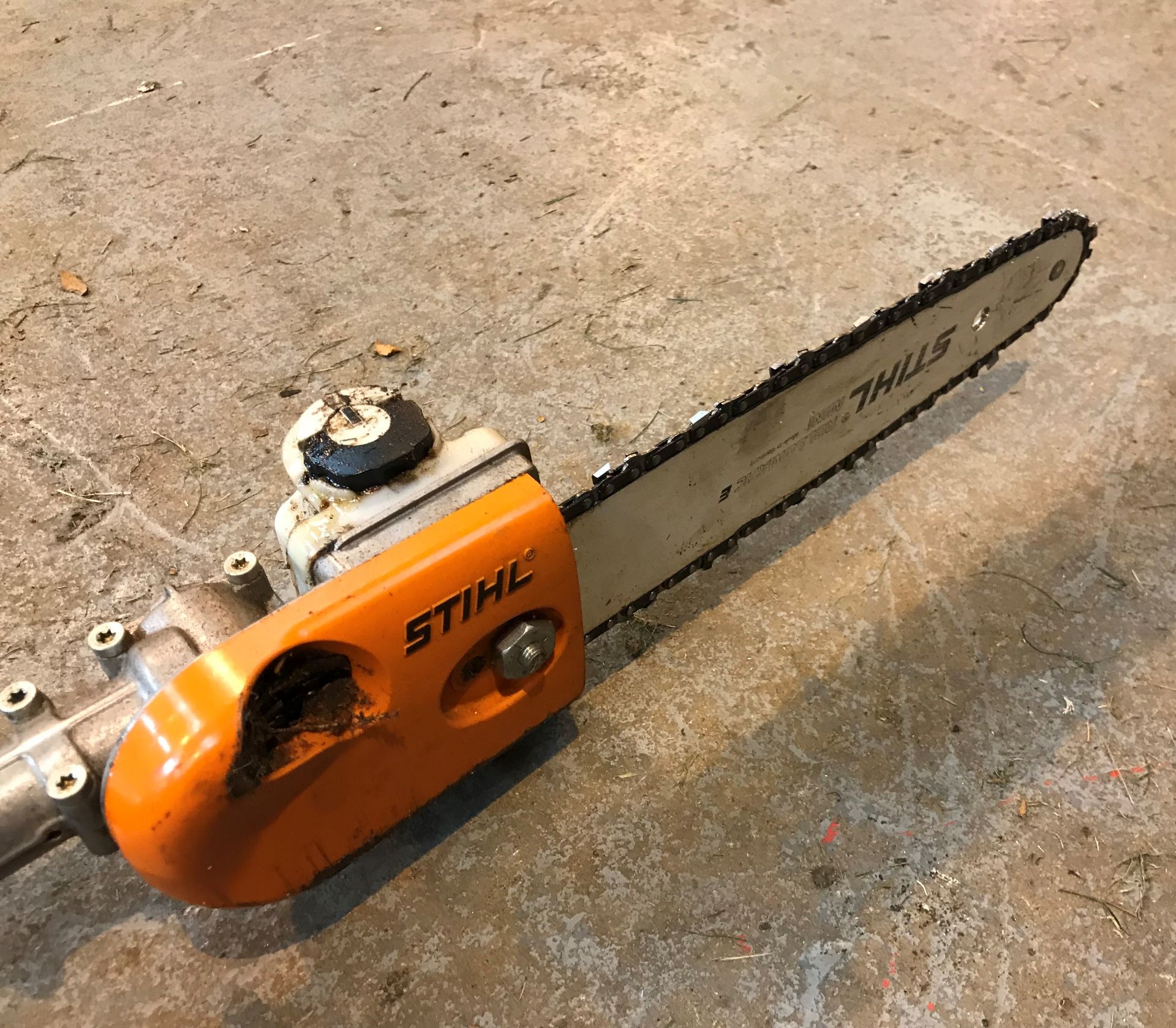 Stihl Chainsaw w/ Pole Extension - Image 4 of 4