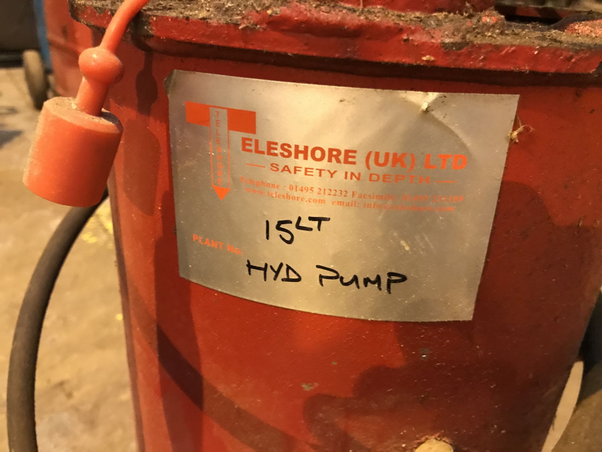 Eleshore 15ltr Hydraulic Pump - Image 2 of 2