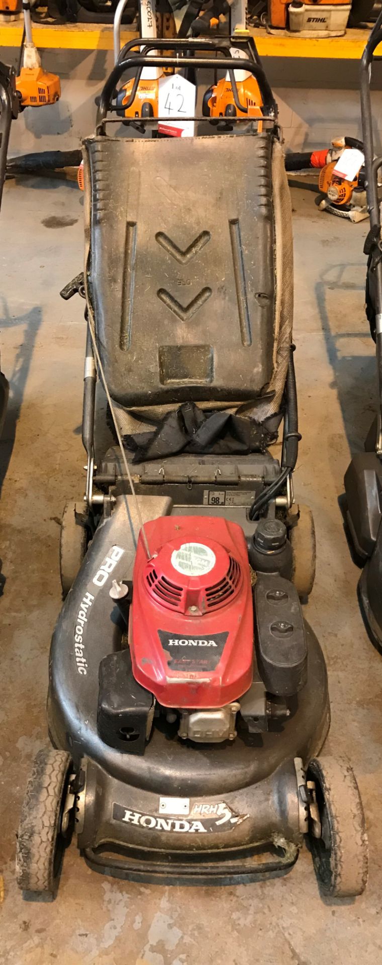 Honda HRH 536 HXE Petrol Mower | 2009