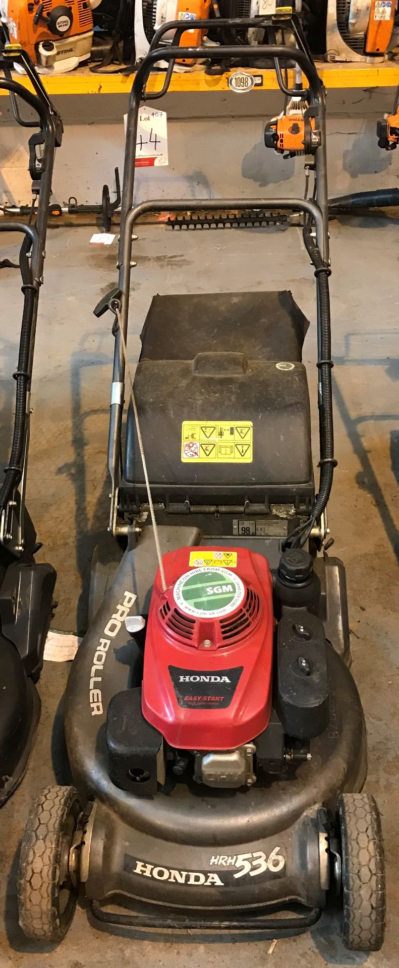 Honda HRH 536 QX Petrol Mower | 2015