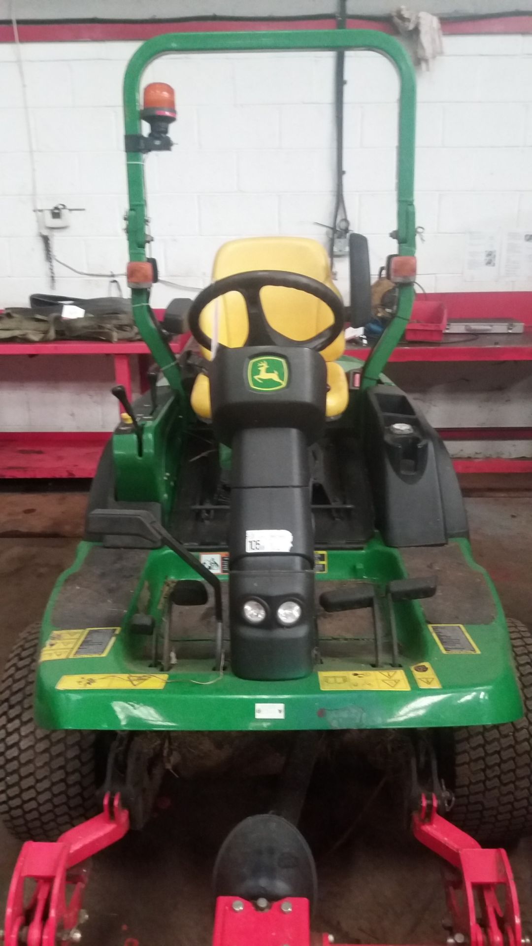 John Deere 4WD 1445 Series II 4WD Ride On Mower Hours: 943 (Excludes Trimax Flaildek FX 155 Attachm - Image 8 of 12