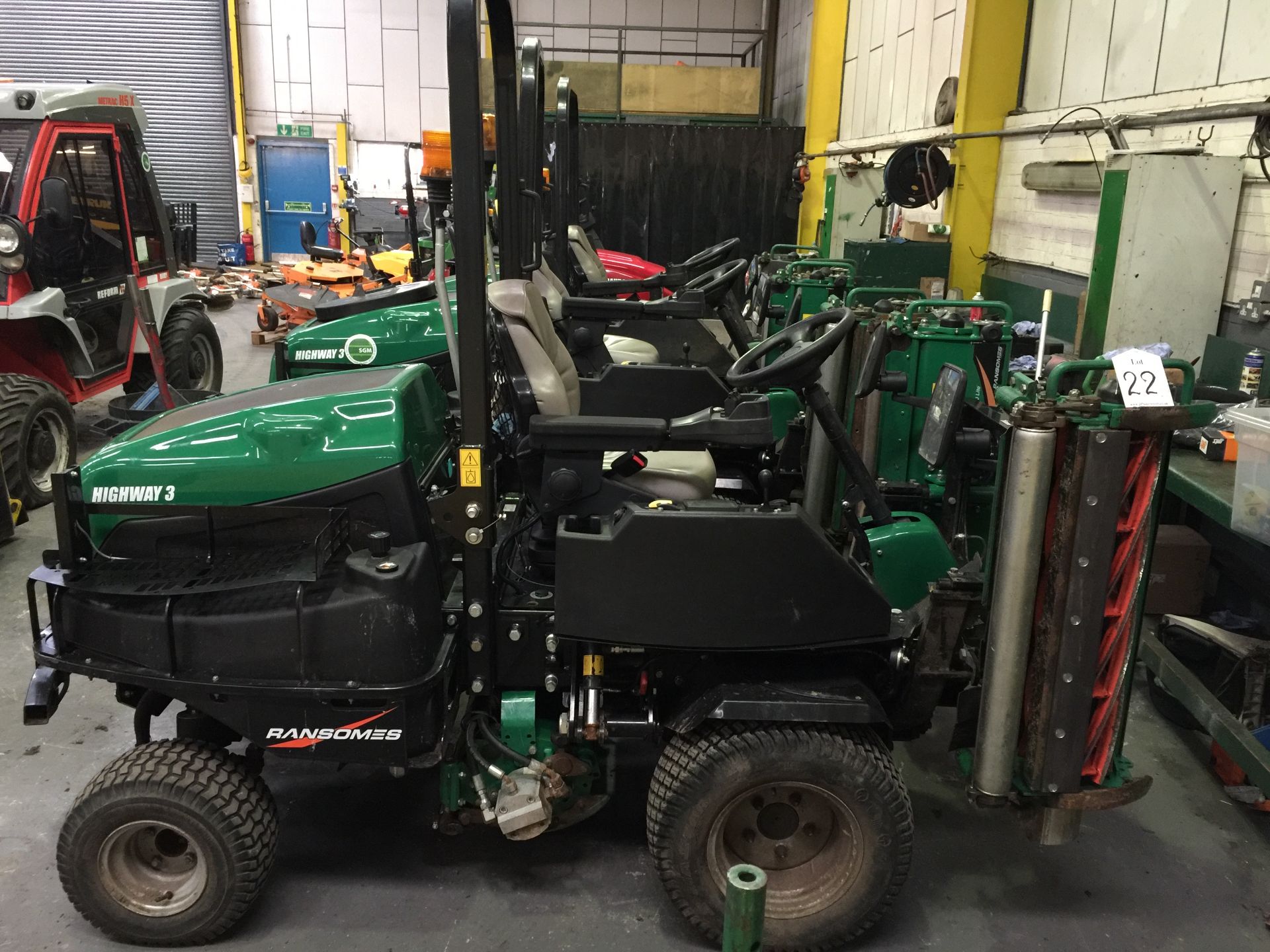 Ransomes Highway 3 LGEA340 4WD Ride on Mower - Bild 2 aus 7