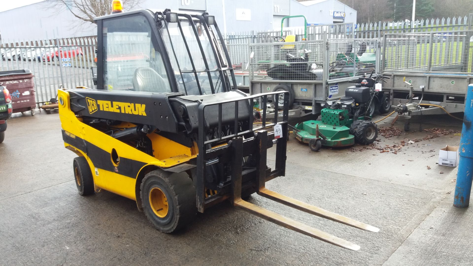JCB TLT30 Teletruk counterbalance forklift with telescopic boom - Image 8 of 22