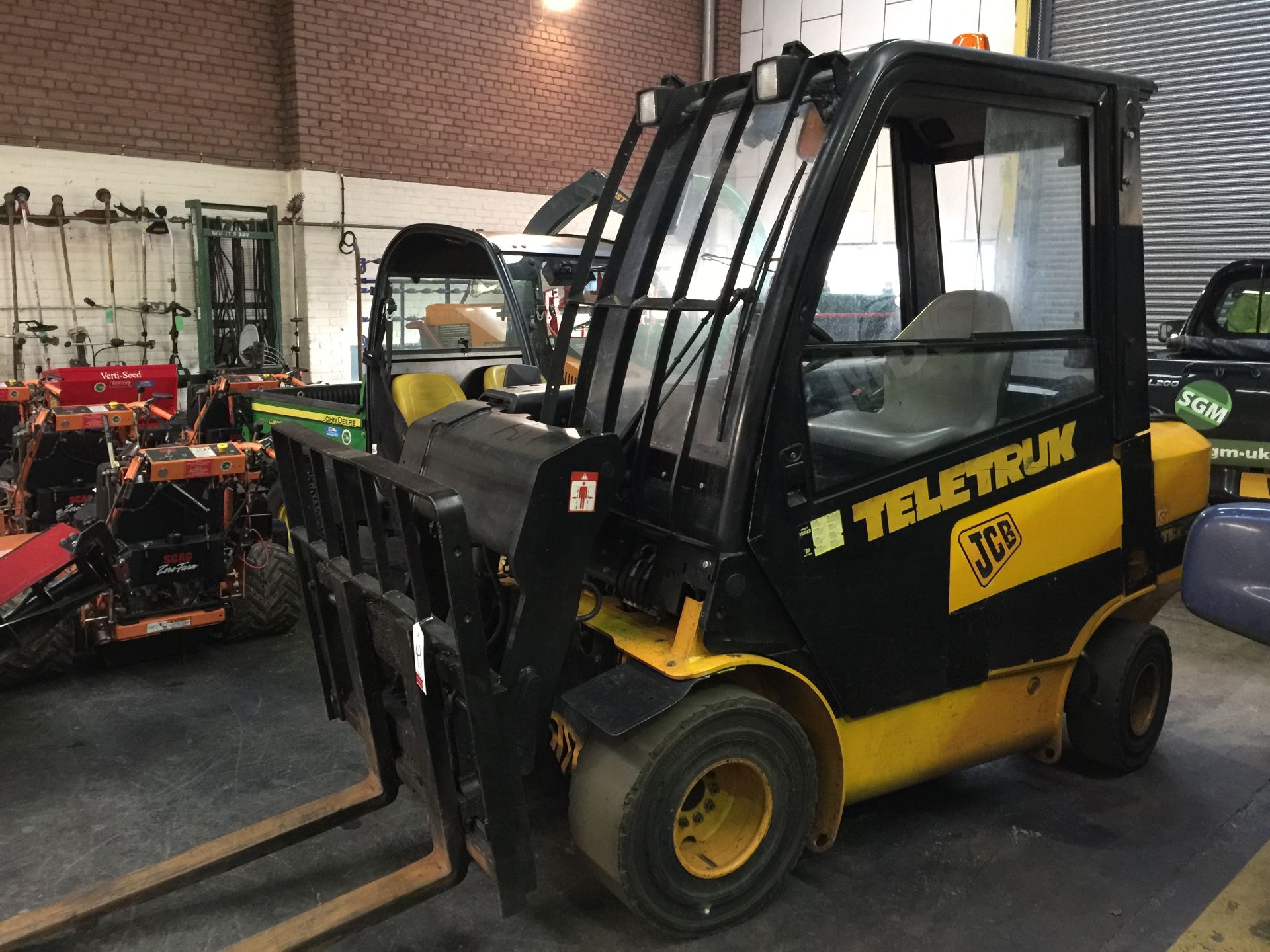 JCB TLT30 Teletruk counterbalance forklift with telescopic boom - Bild 4 aus 22