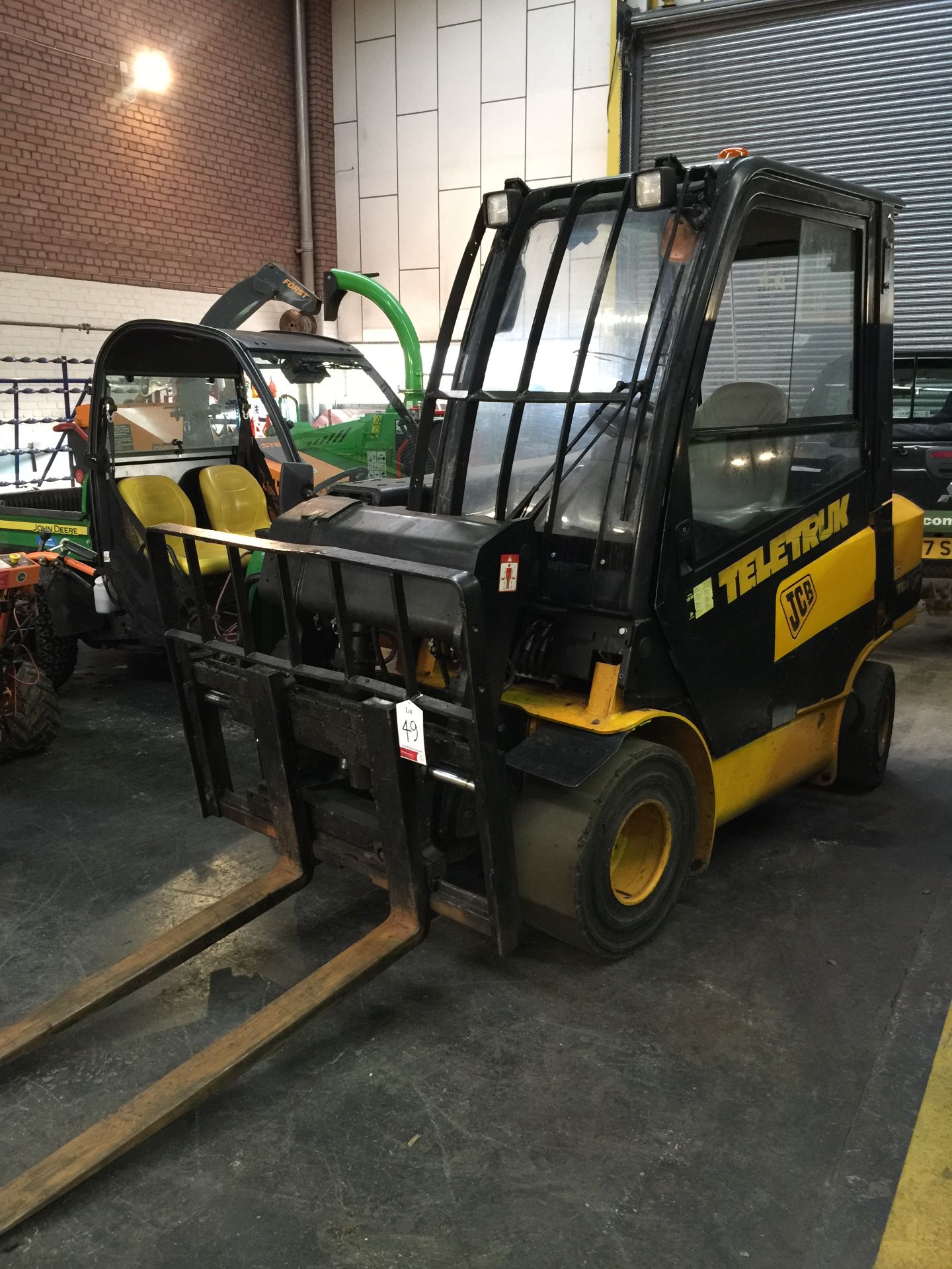 JCB TLT30 Teletruk counterbalance forklift with telescopic boom - Bild 3 aus 22