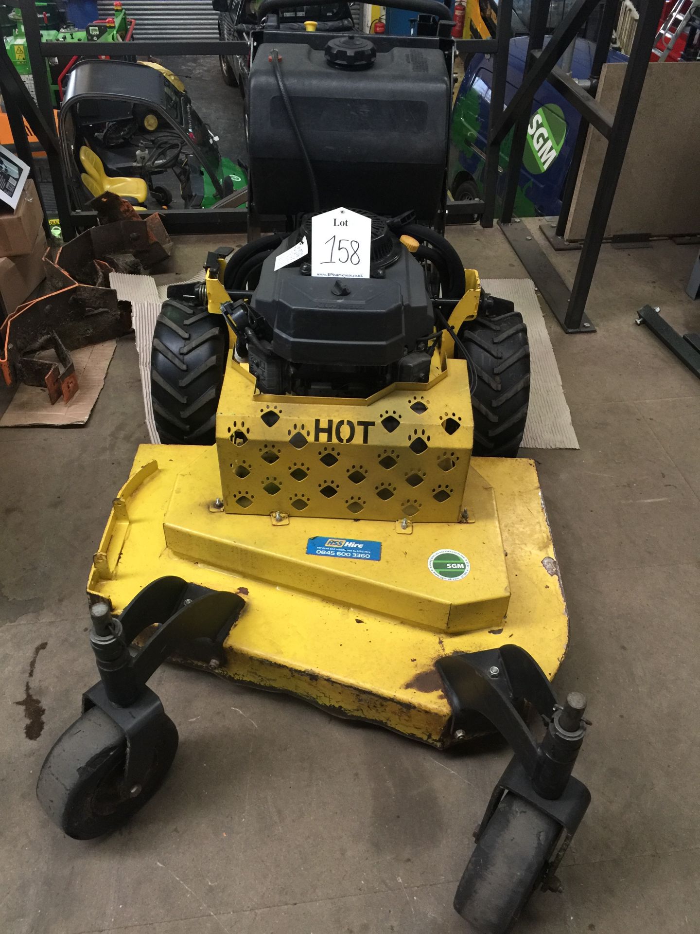 Scamper Hydro Large Pedestrian Rotary Mower