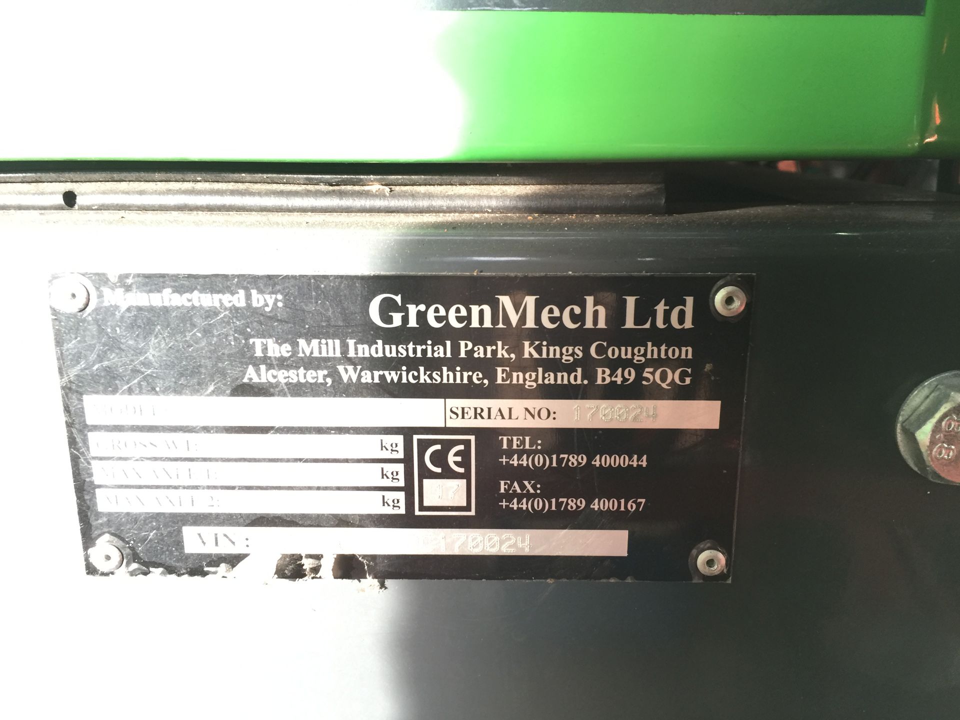 GreenMech Arb Trak 200-45 Chipper - Bild 5 aus 6
