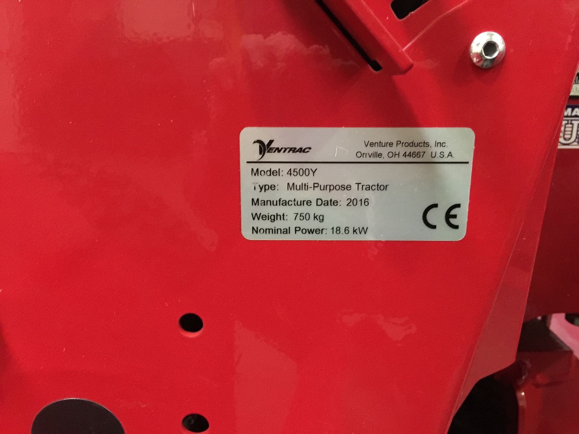 Ventrac 4500Y Compact Tractor - Bild 8 aus 11