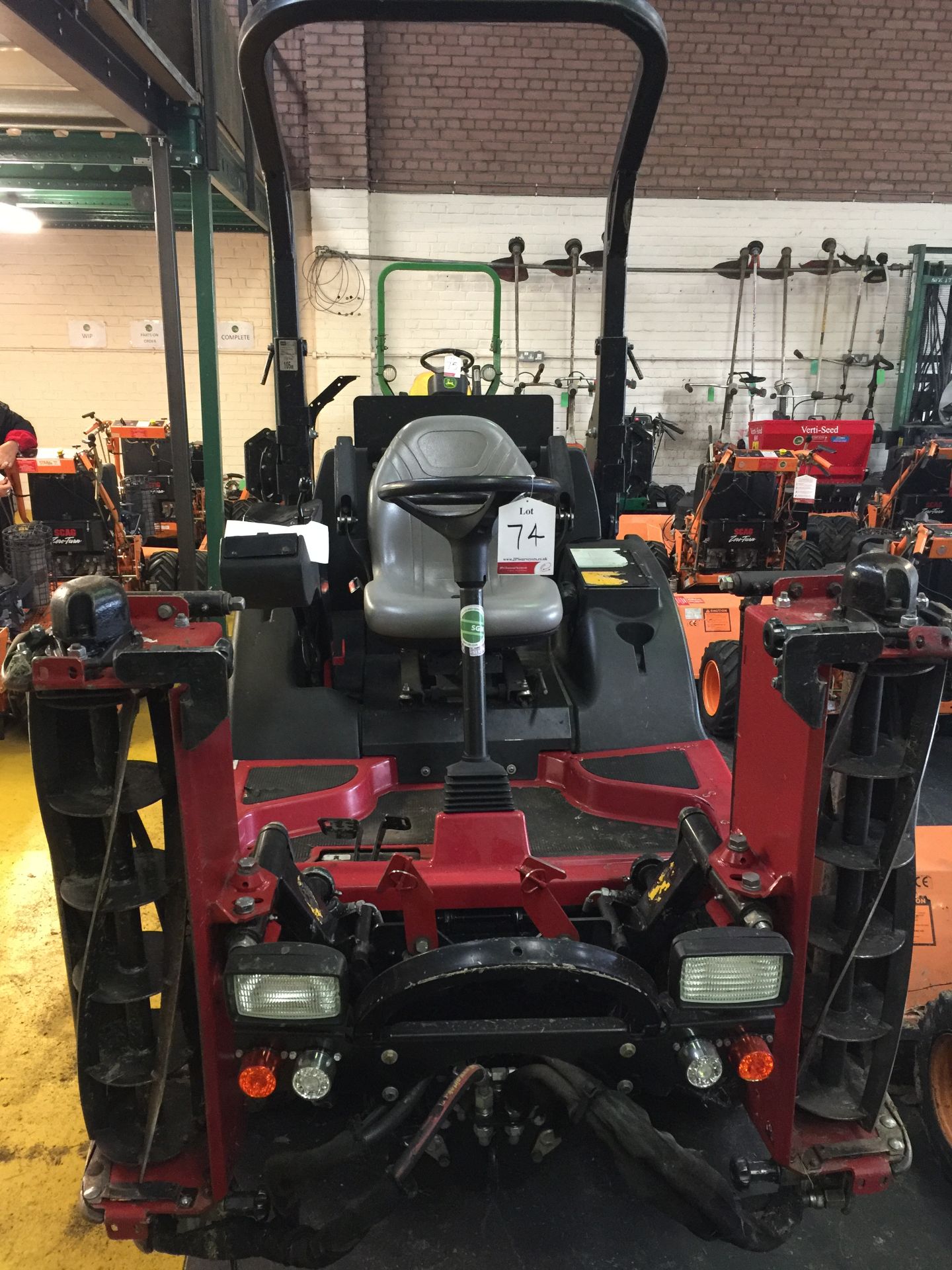 2011 Toro CT2140 3 gang Compact 4WD Turf Mower