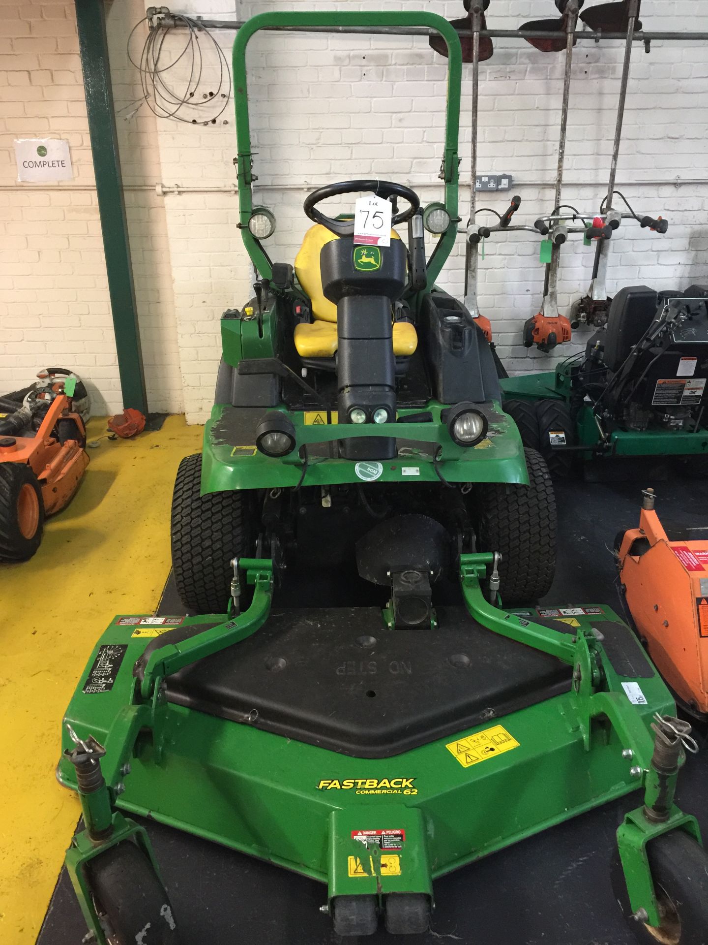 John Deere 1445 Front Rotary Ride on Mower with John Deere 62" RD deck 14/1