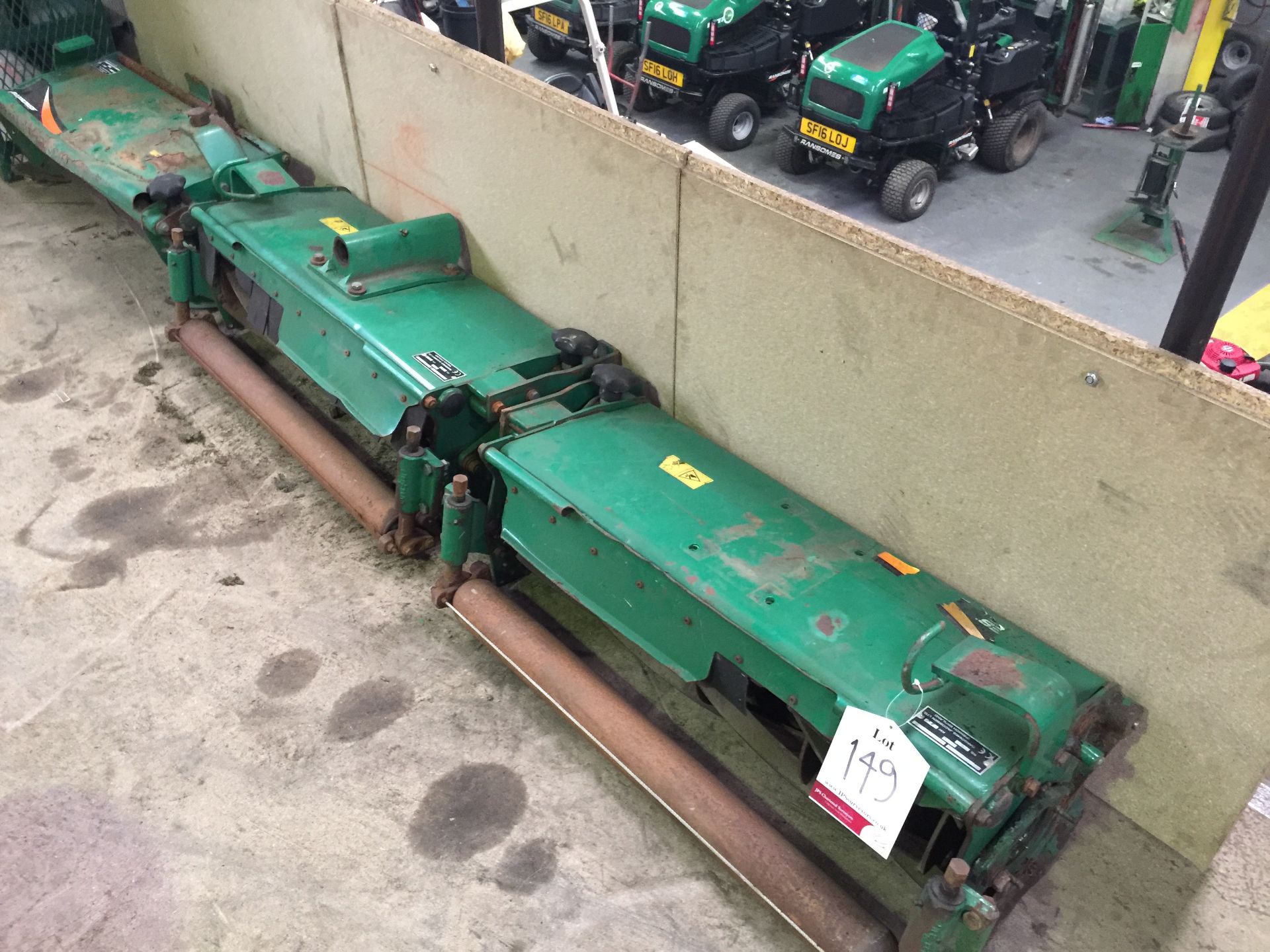 3 x Ransomes Mower Attachments