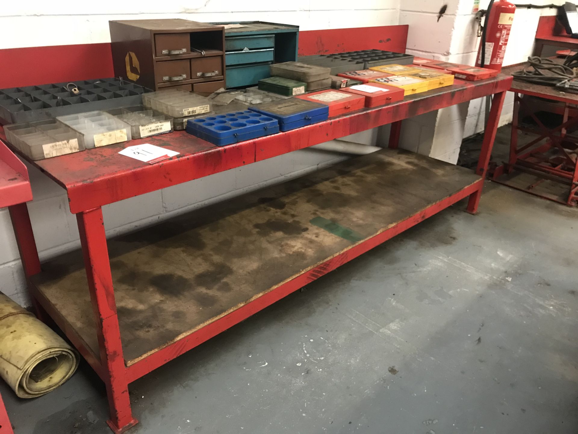 2.5M Metal Workbench