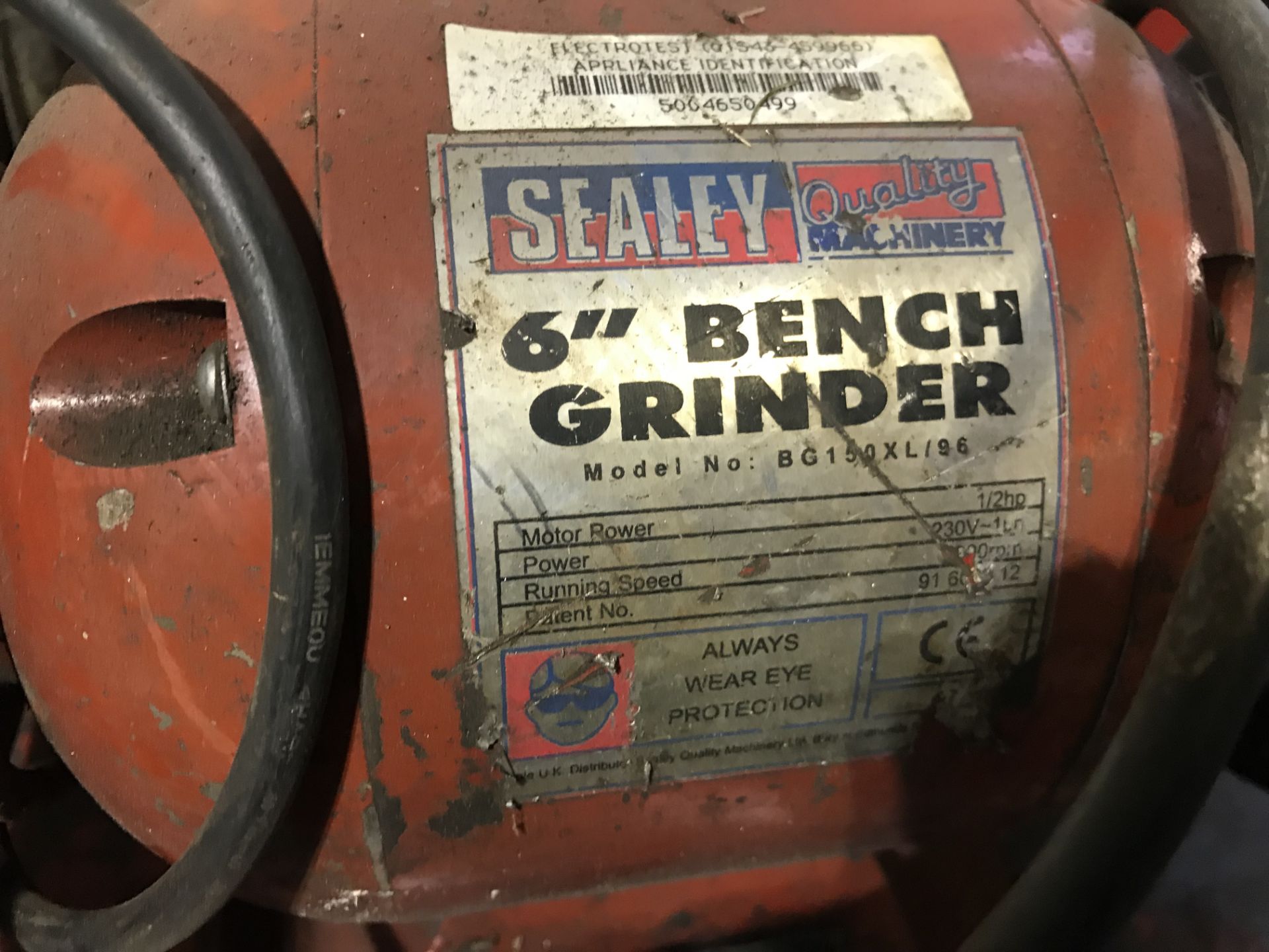 2 x Double ended bench grinders - spares and repairs - Image 2 of 3