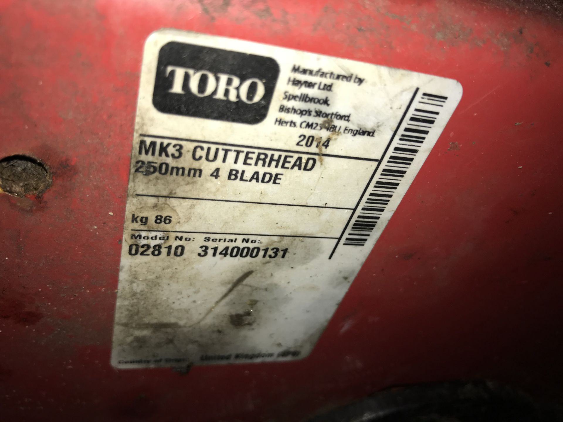 Toro LT3340 4WD 3 Gang Ride On Reel Mower | 2015 - Image 9 of 11