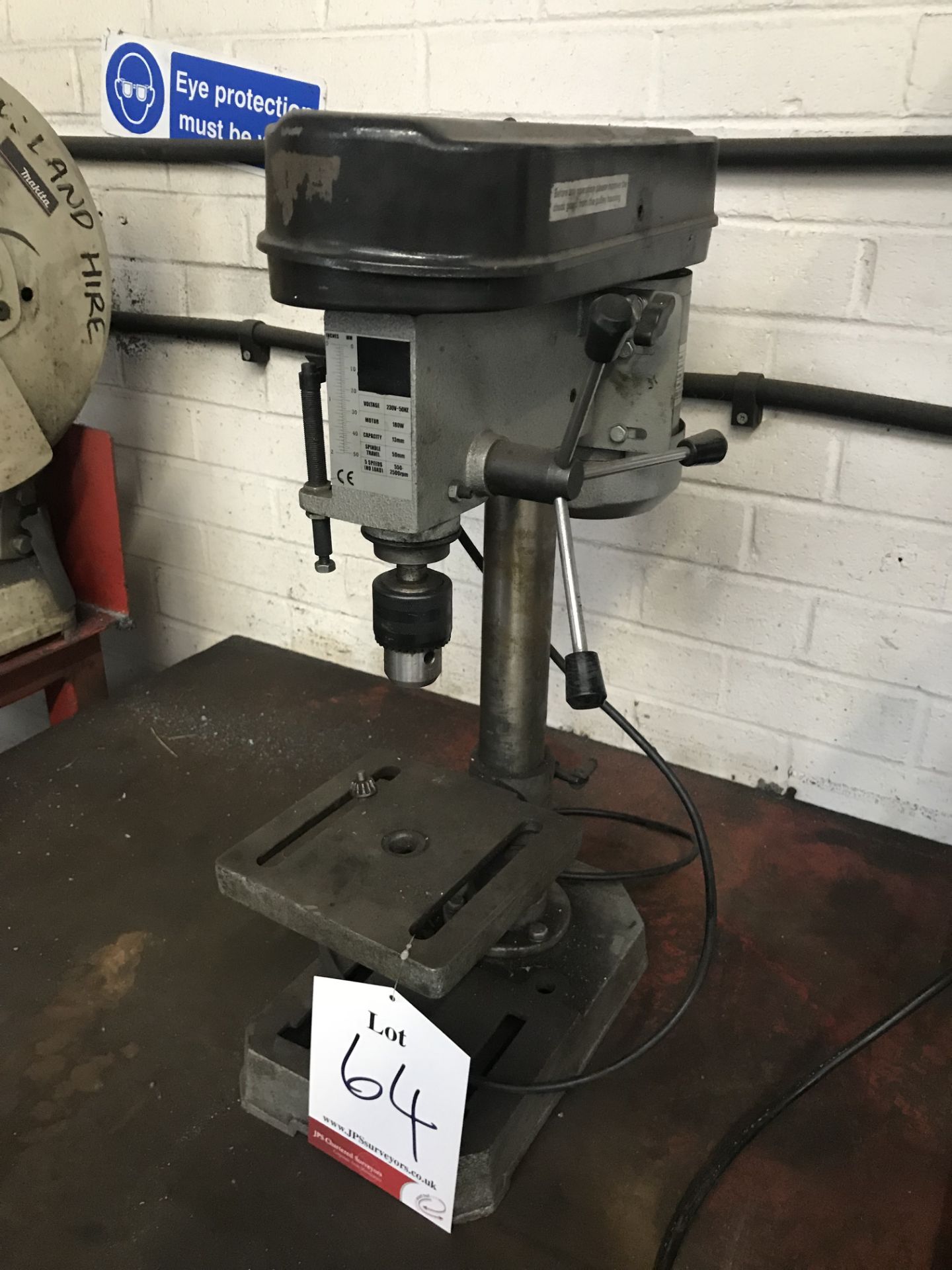 5 Speed Bench Mounted Pillar drill - Image 2 of 3